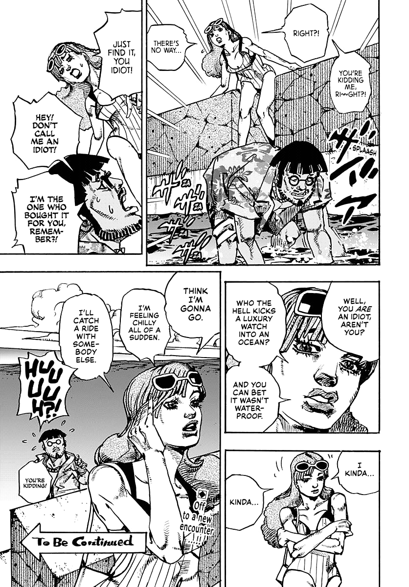 Jojo's Bizarre Adventure Part 9 - The Jojolands - Chapter 11: The Hustle Part 2