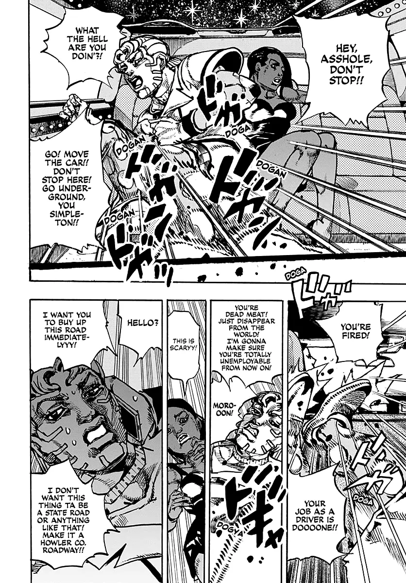 Jojo's Bizarre Adventure Part 9 - The Jojolands - Chapter 21: Howler Co. Impropriety Suspicions