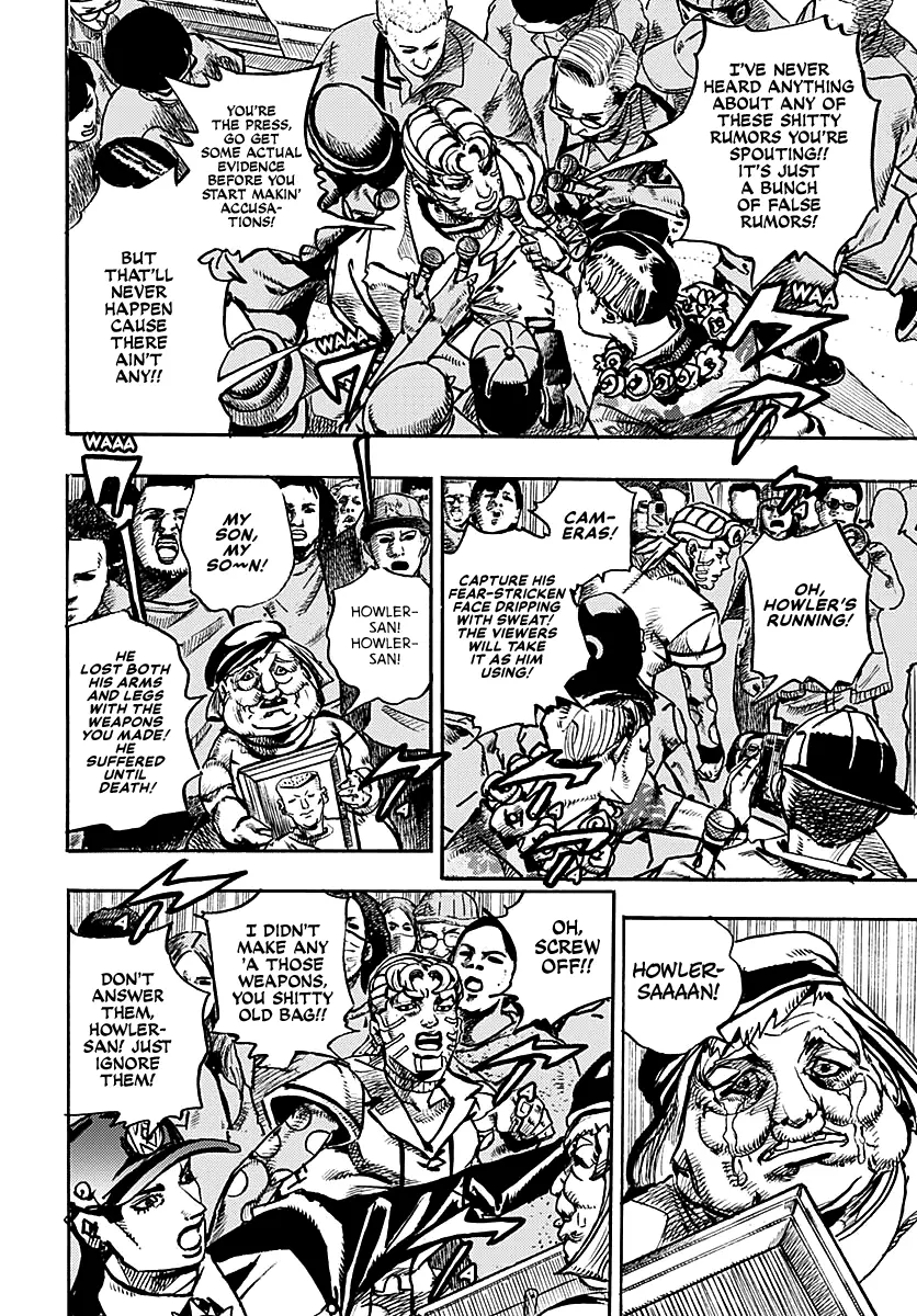 Jojo's Bizarre Adventure Part 9 - The Jojolands - Chapter 21: Howler Co. Impropriety Suspicions