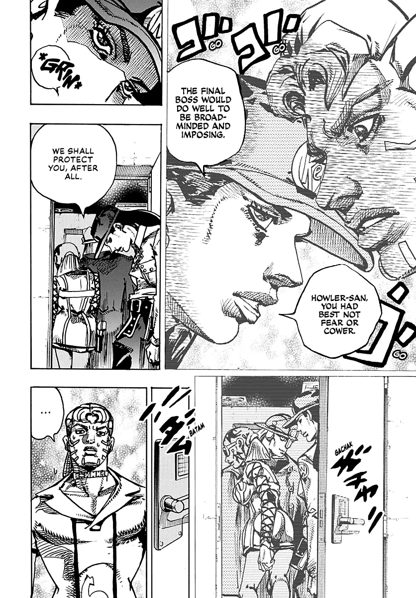 Jojo's Bizarre Adventure Part 9 - The Jojolands - Chapter 21: Howler Co. Impropriety Suspicions