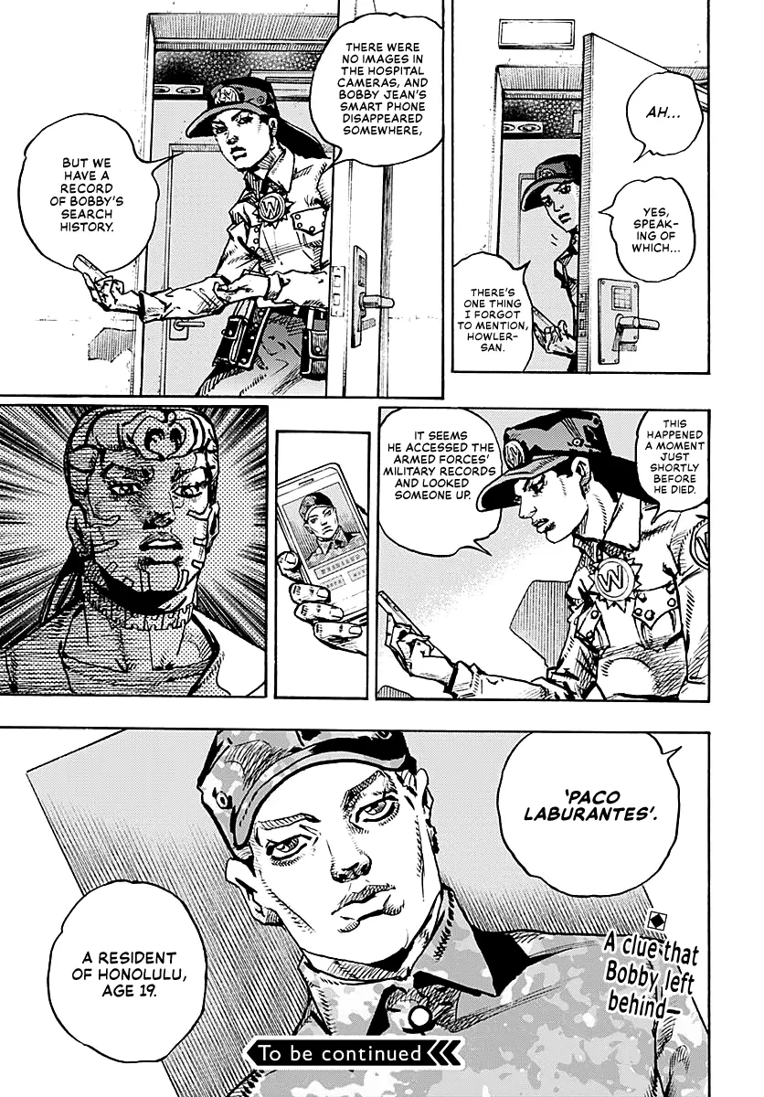 Jojo's Bizarre Adventure Part 9 - The Jojolands - Chapter 21: Howler Co. Impropriety Suspicions