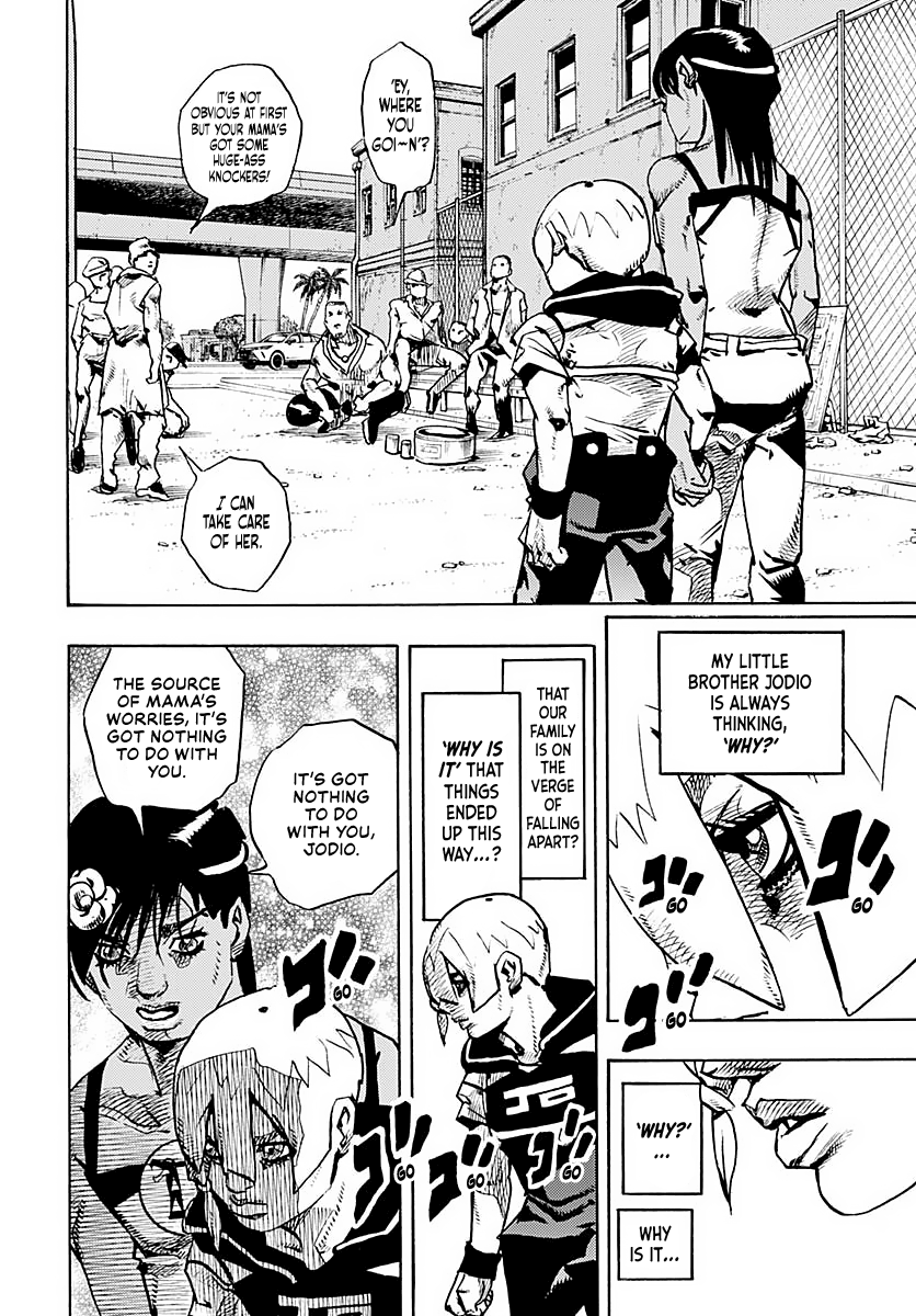 Jojo's Bizarre Adventure Part 9 - The Jojolands - Chapter 13: "The Absurd Event That Happened To Me That Year"