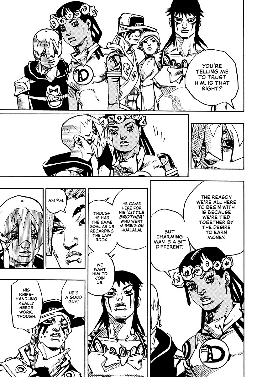 Jojo's Bizarre Adventure Part 9 - The Jojolands - Chapter 13: "The Absurd Event That Happened To Me That Year"