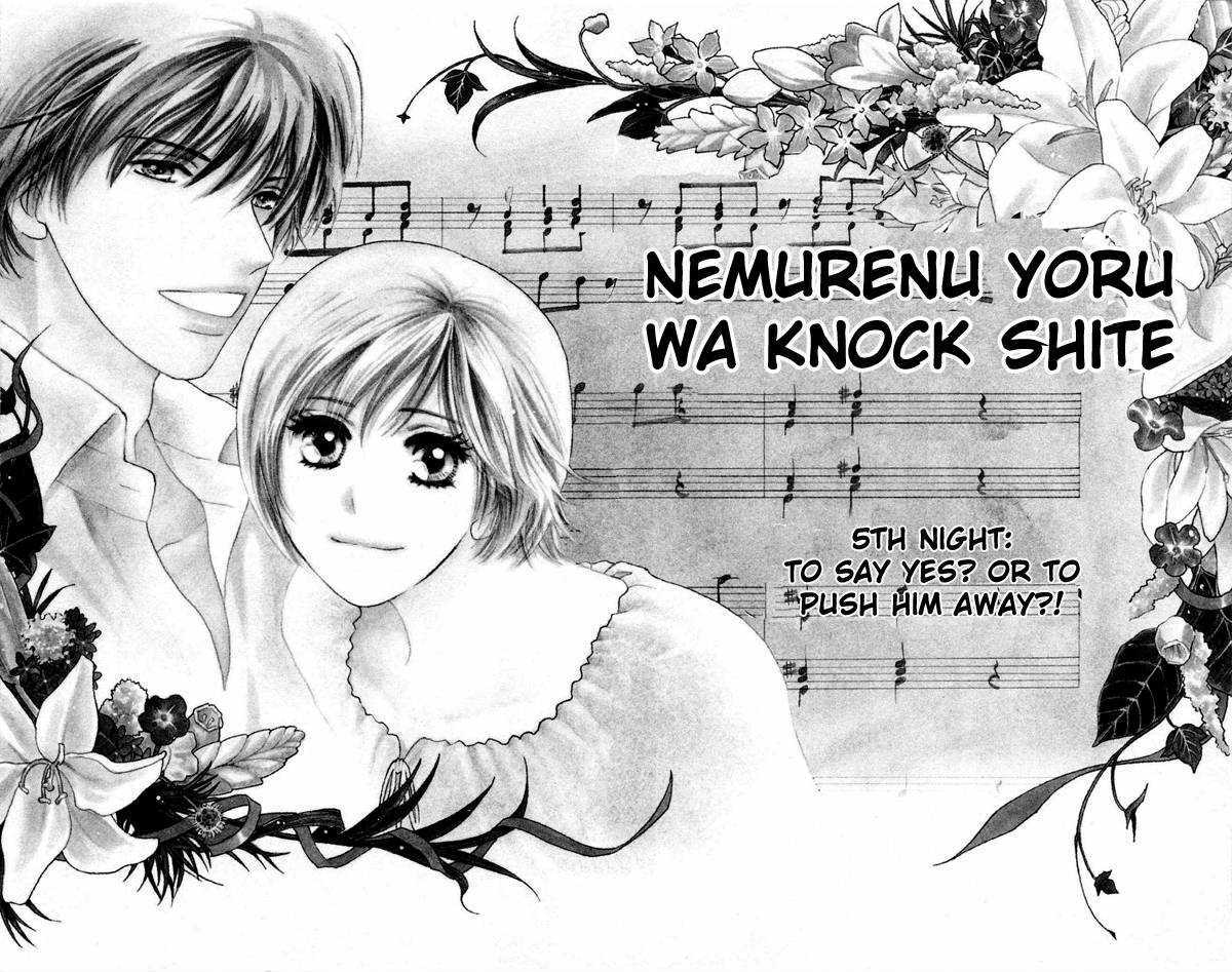 Nemurenu Yoru Wa Knock Shite - Vol.2 Chapter 1 : Fifth Night: To Say Yes? Or To Push Him Away?!