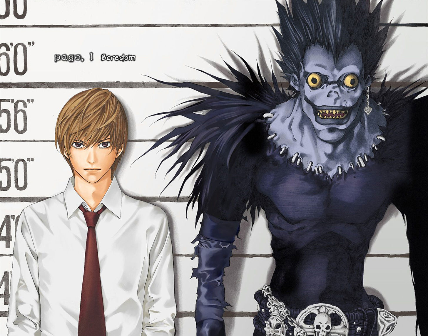 Death Note - Another Note - Los Angeles Bb Renzoku Satsujin Jiken (Novel) - Vol.1 Chapter 1 : Boredom (Official Color Scans)