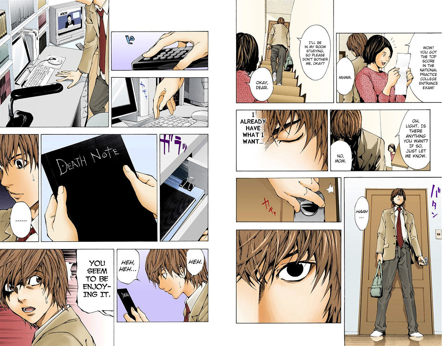 Death Note - Another Note - Los Angeles Bb Renzoku Satsujin Jiken (Novel) - Vol.1 Chapter 1 : Boredom (Official Color Scans)