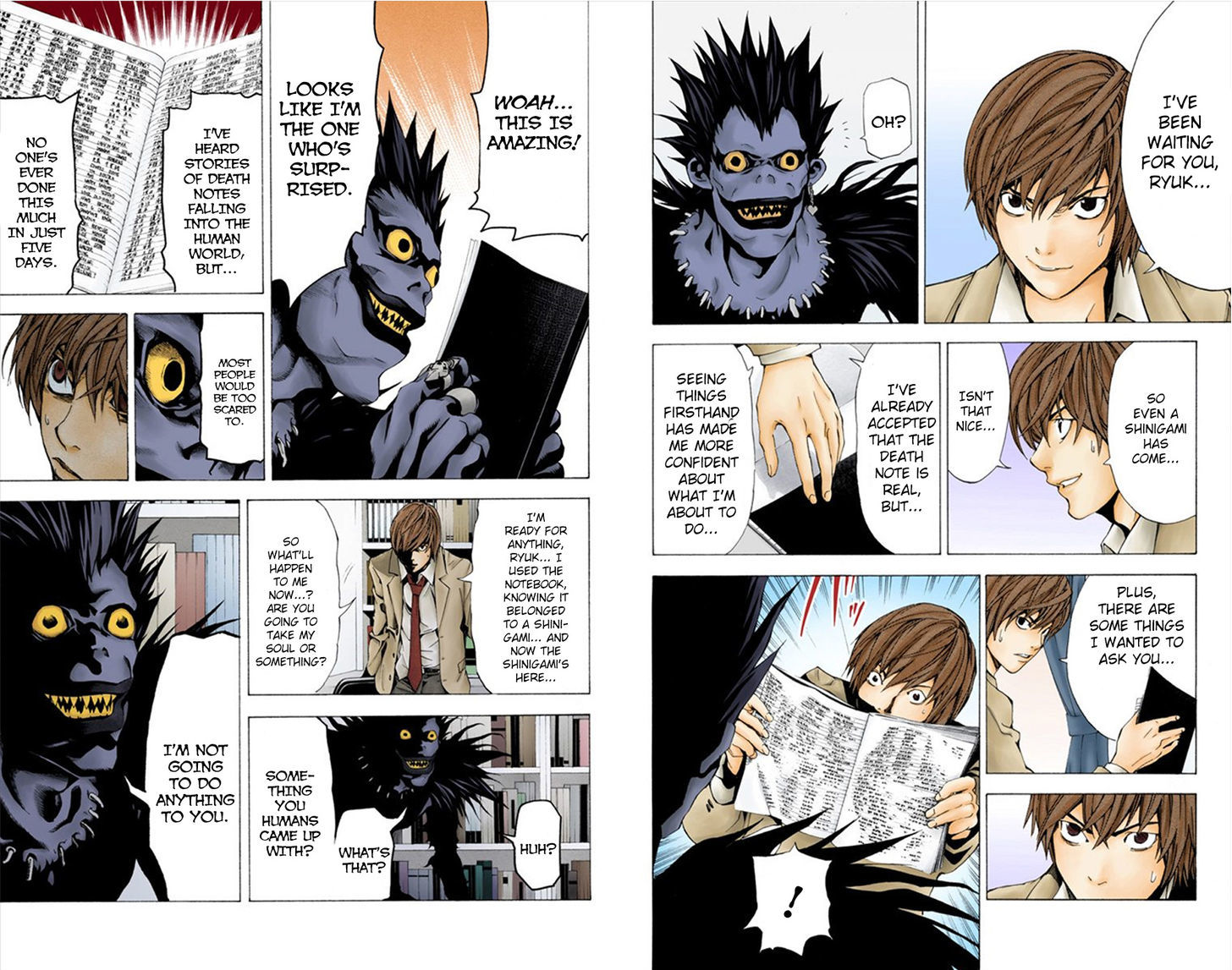 Death Note - Another Note - Los Angeles Bb Renzoku Satsujin Jiken (Novel) - Vol.1 Chapter 1 : Boredom (Official Color Scans)