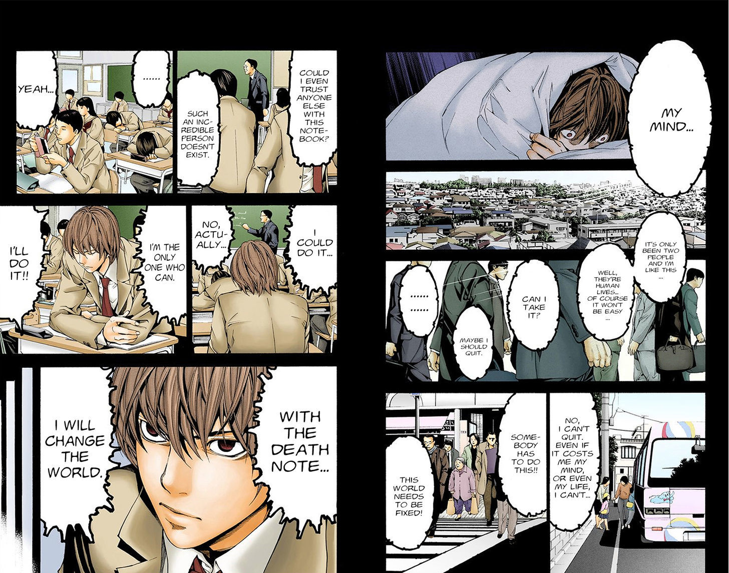 Death Note - Another Note - Los Angeles Bb Renzoku Satsujin Jiken (Novel) - Vol.1 Chapter 1 : Boredom (Official Color Scans)