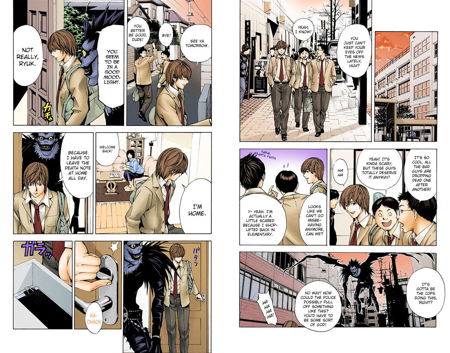 Death Note - Another Note - Los Angeles Bb Renzoku Satsujin Jiken (Novel) - Vol.1 Chapter 2 : L (Official Color Scans)