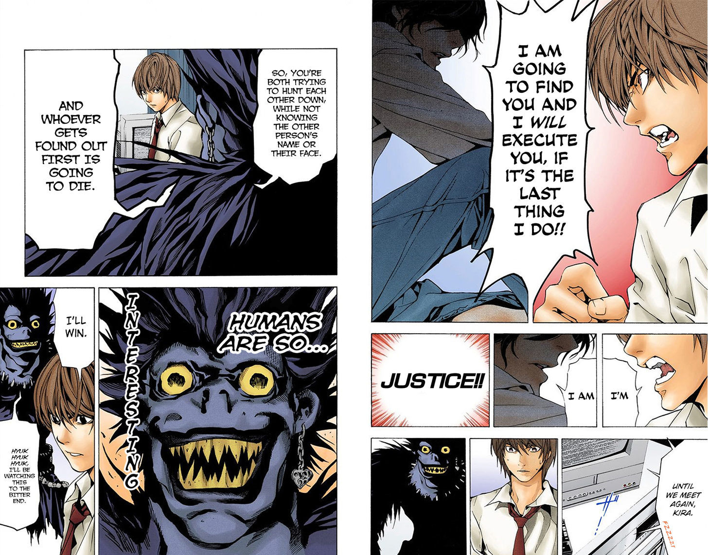 Death Note - Another Note - Los Angeles Bb Renzoku Satsujin Jiken (Novel) - Vol.1 Chapter 2 : L (Official Color Scans)