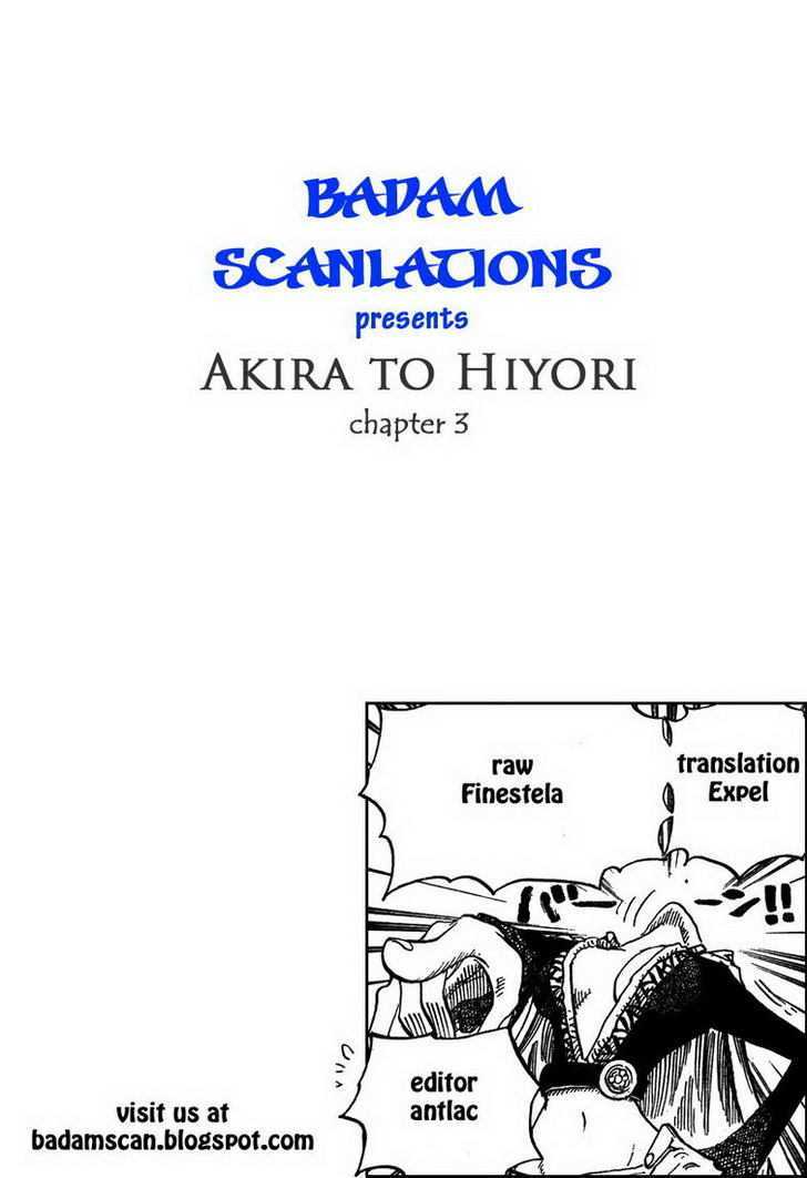 Akira To Hiyori - Vol.1 Chapter 3 : Do My Best!