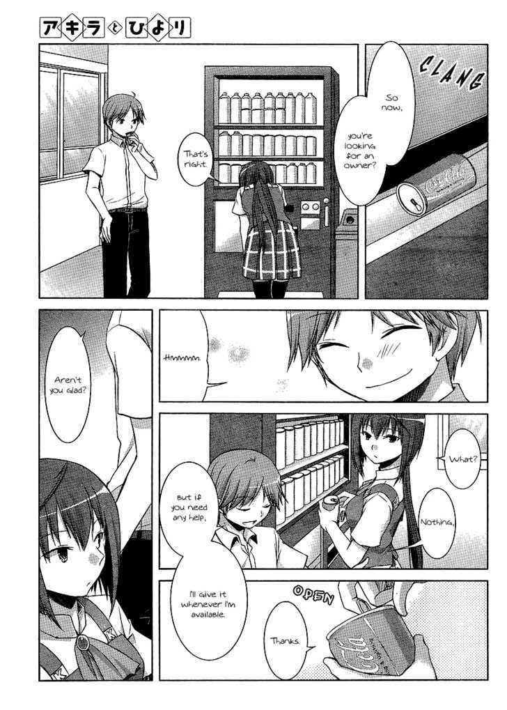 Akira To Hiyori - Vol.1 Chapter 8 : So Close, Yet So Far Away