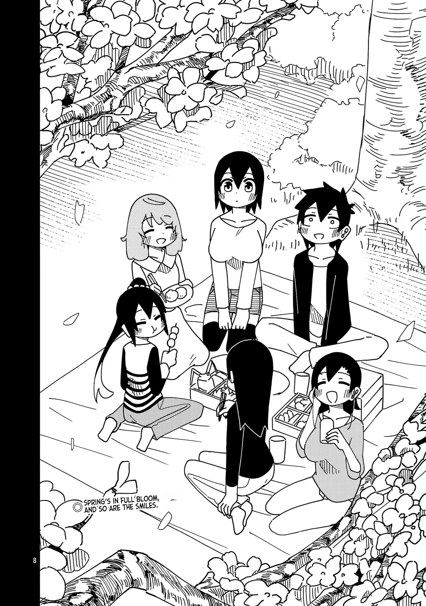 Kawaii Kouhai Ni Iwasaretai - Vol.7 Chapter 126: I Want To Be Surrounded By Cherry Blossoms With Everyone