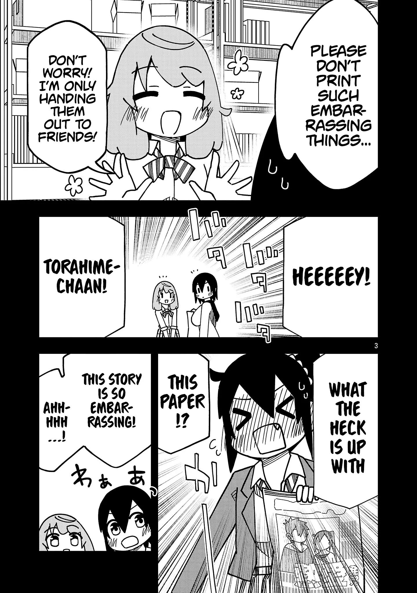 Kawaii Kouhai Ni Iwasaretai - Chapter 140: I Want To Write The Torahime Newspaper