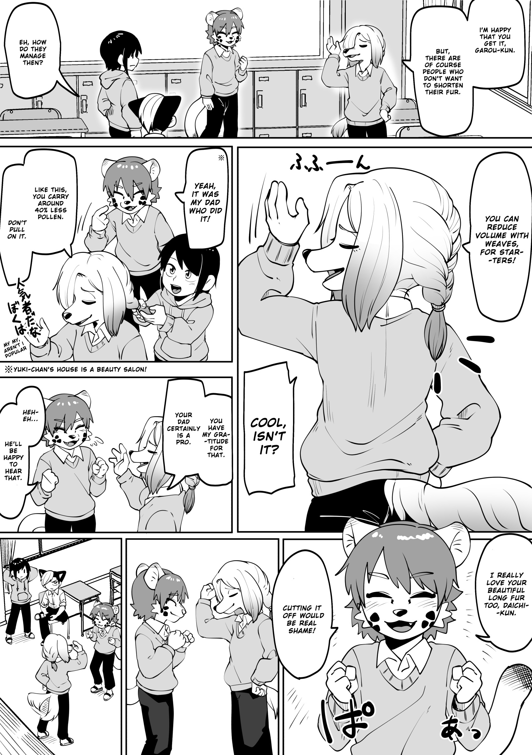 Kemono-Human School - Chapter 64: Pollen Story