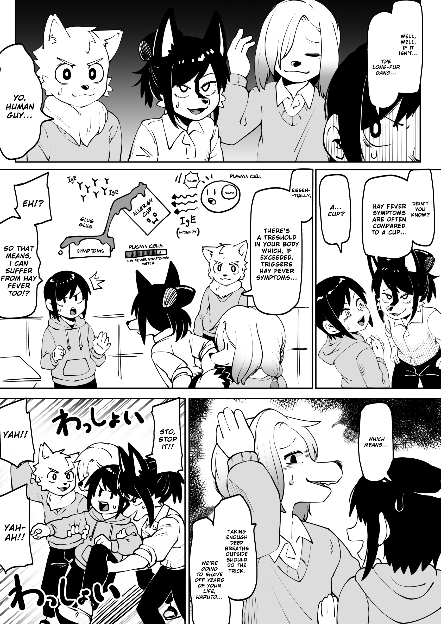 Kemono-Human School - Chapter 64: Pollen Story