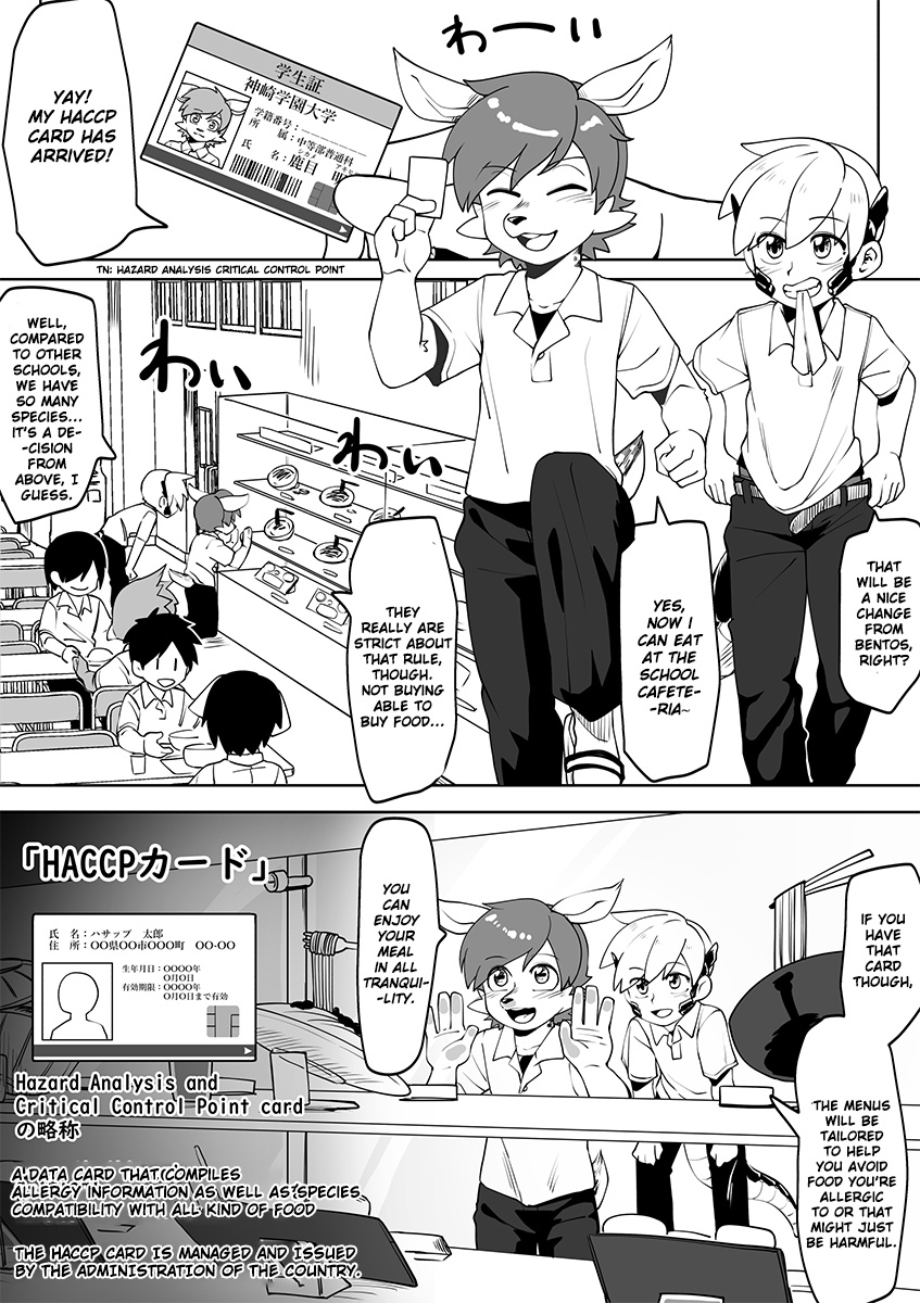 Kemono-Human School - Chapter 59: Cafeteria Story