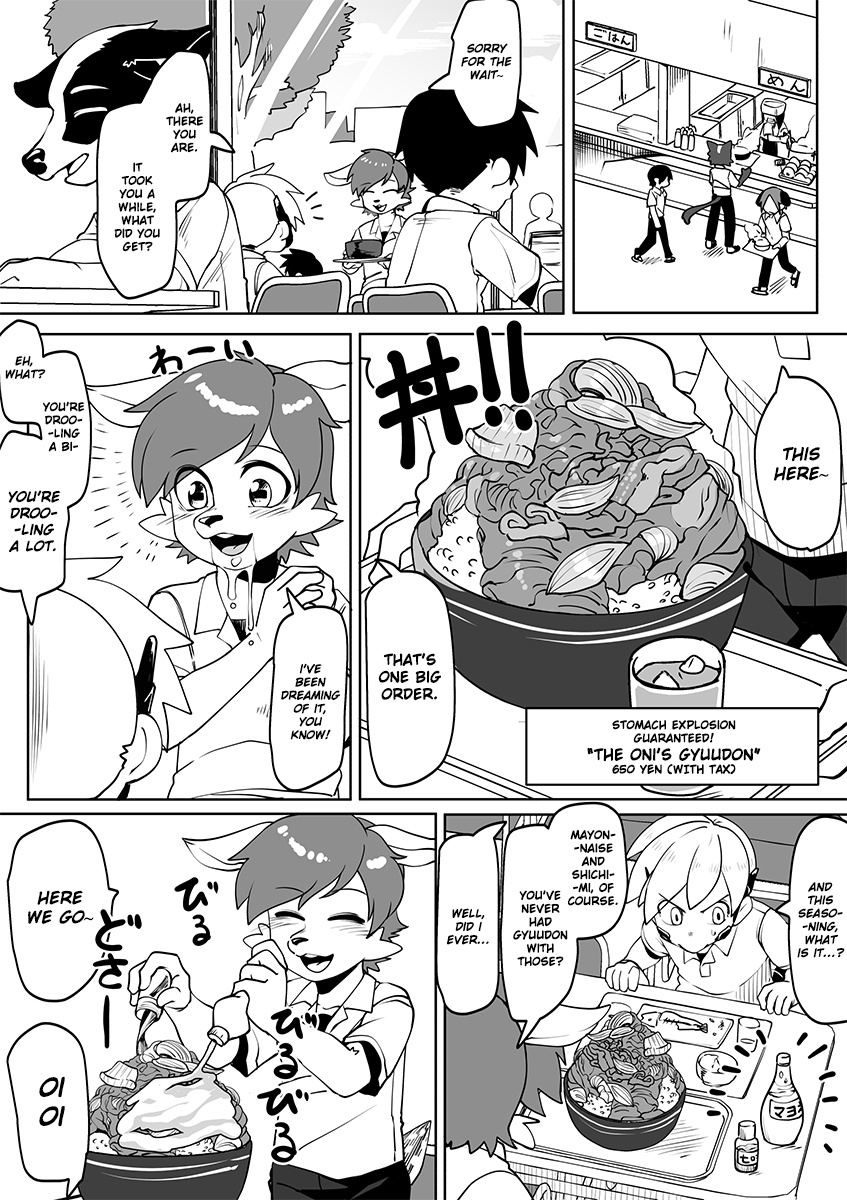 Kemono-Human School - Chapter 59: Cafeteria Story