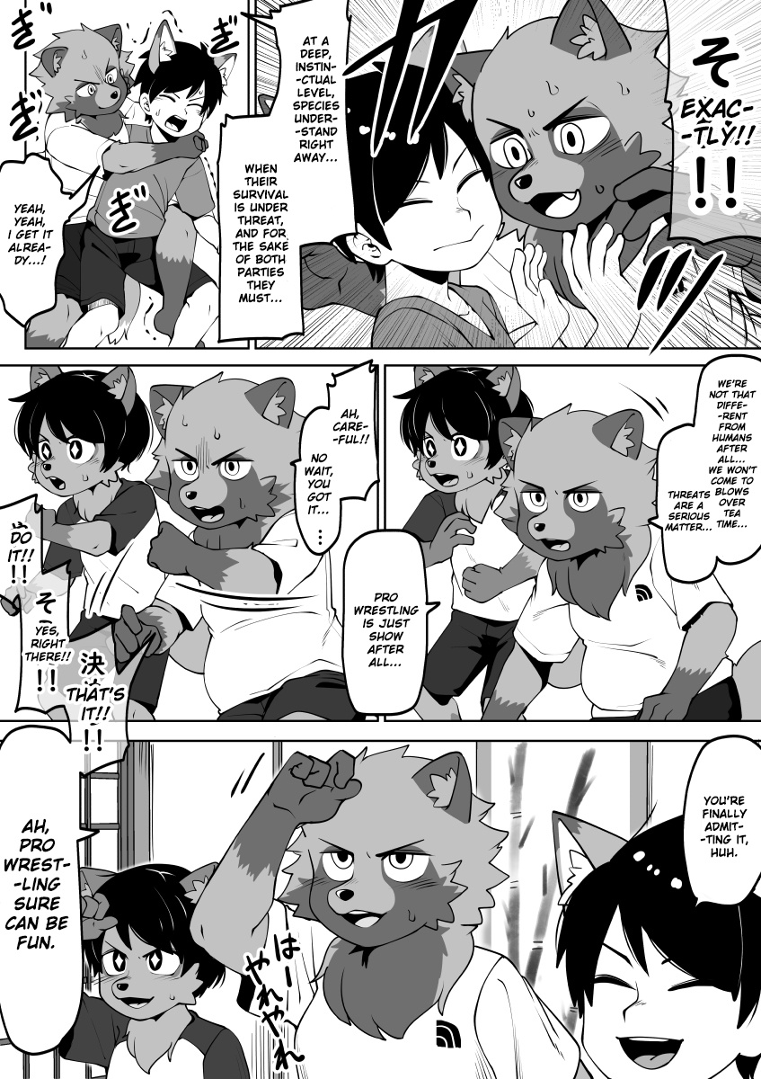 Kemono-Human School - Chapter 61: Wrestling Story