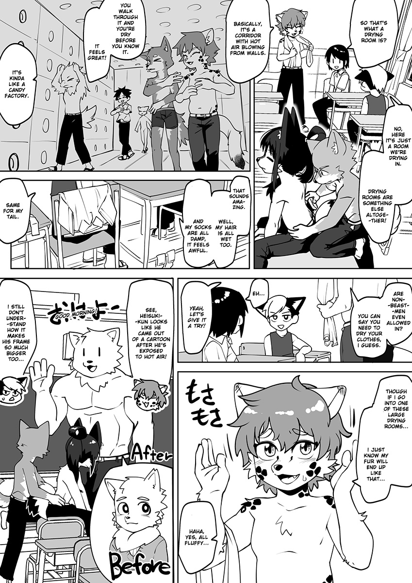 Kemono-Human School - Chapter 58: Drying Story