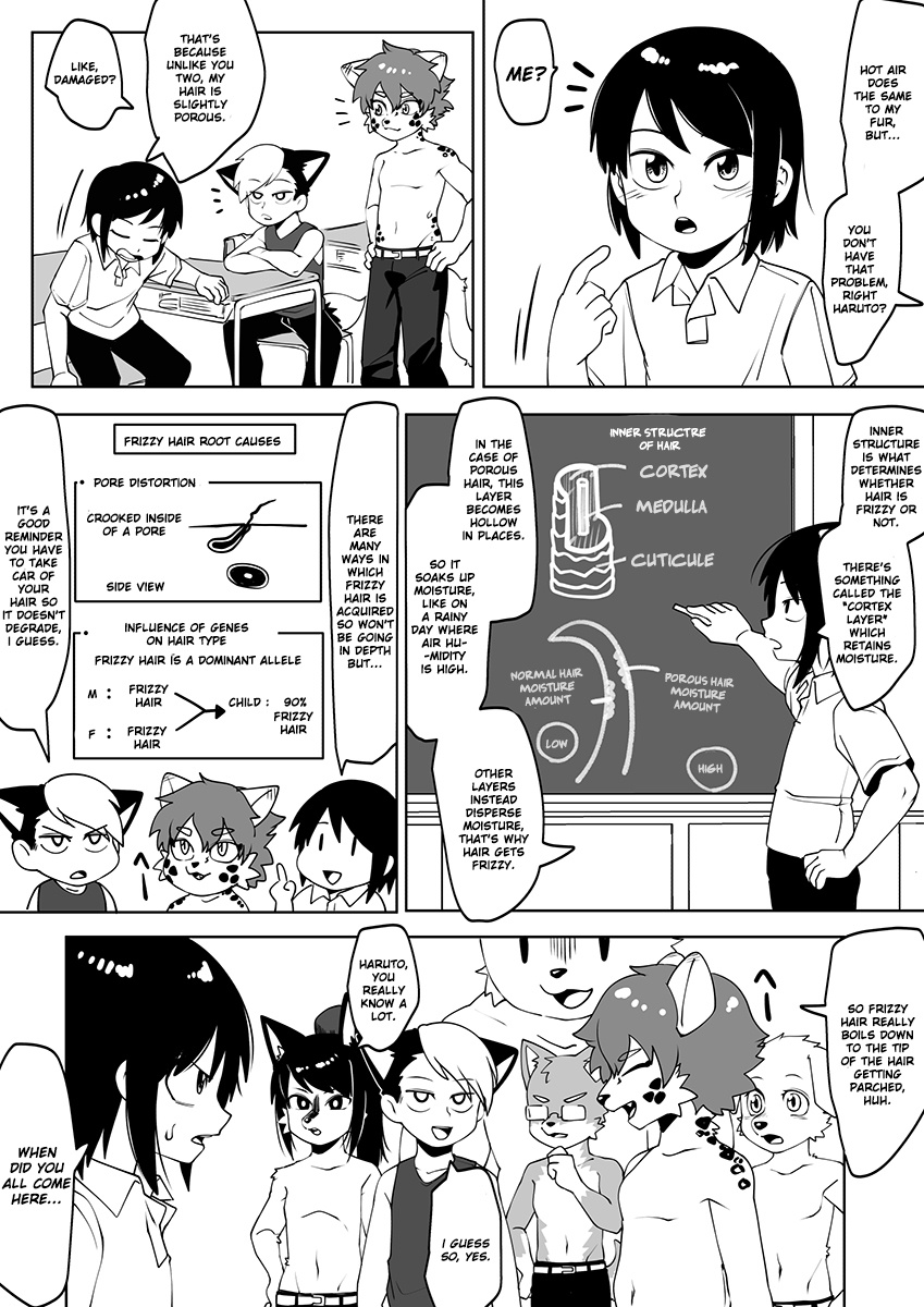 Kemono-Human School - Chapter 58: Drying Story