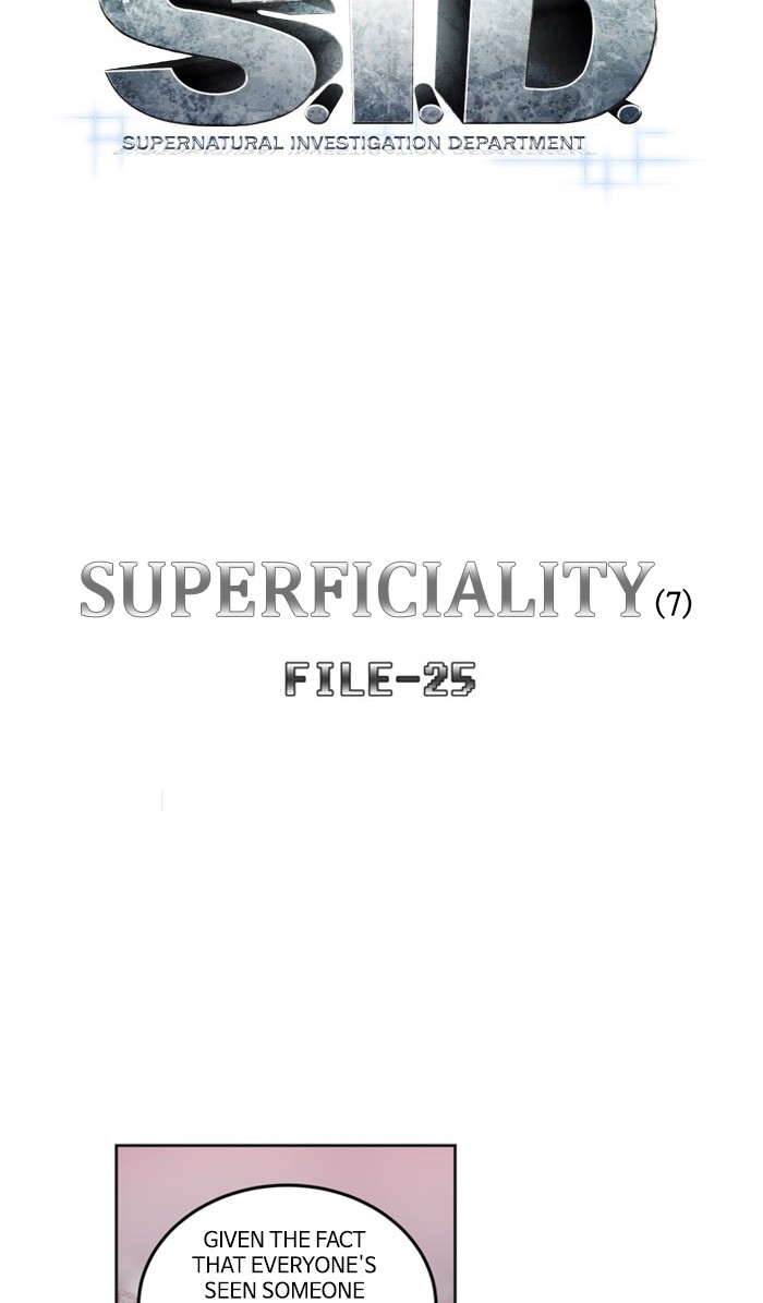 Supernatural Investigation Department - Chapter 267: Ep. 267 - Superficiality (7)