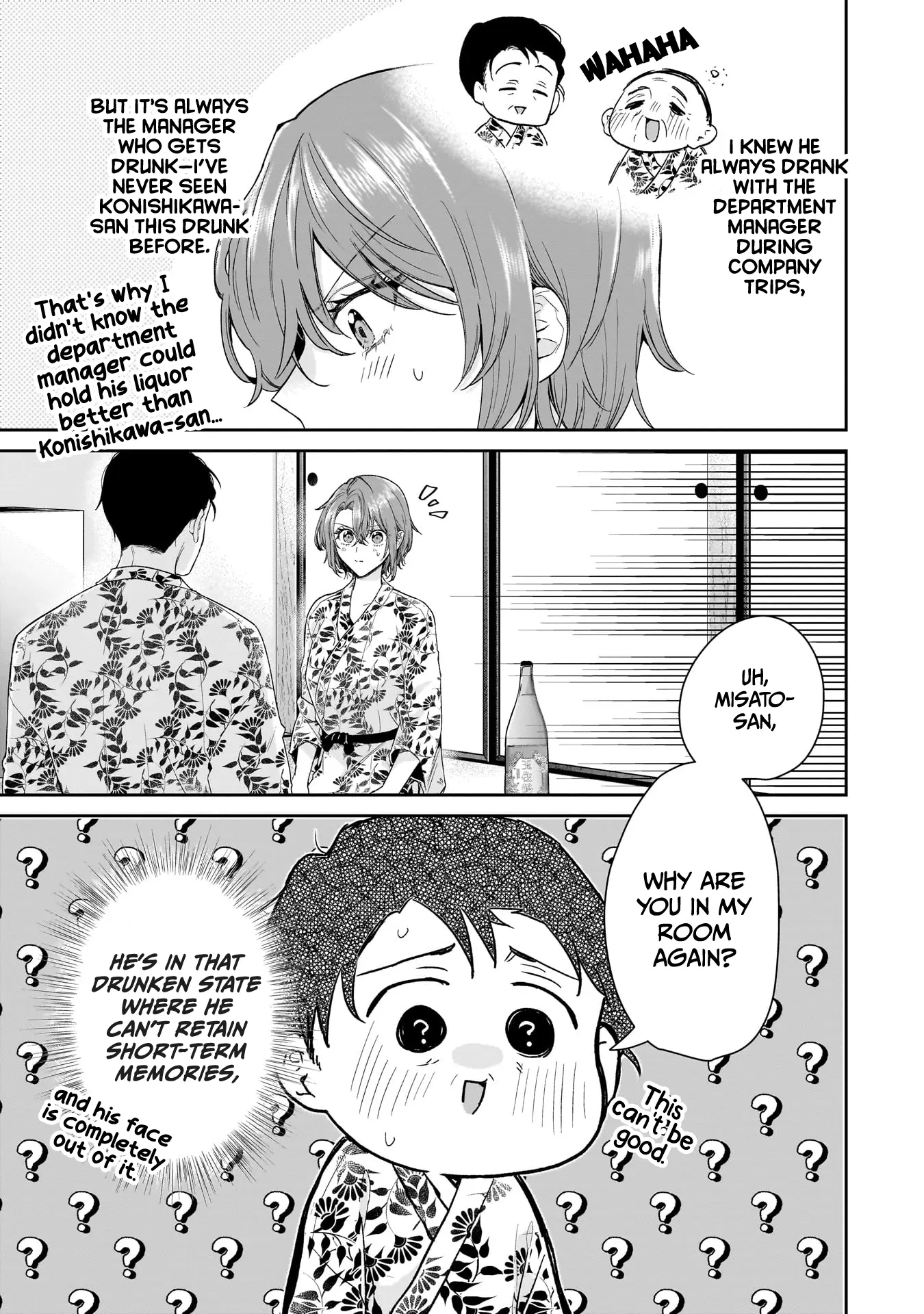 Misato-San Is A Bit Cold Towards Her Boss Who Pampers - Vol.4 Chapter 25