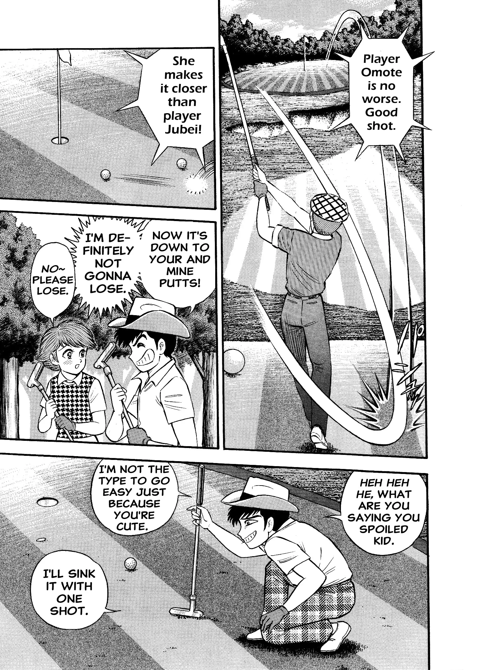 Shameless Golfer Jubei - Vol.1 Chapter 4: Vs. Sparta Academy