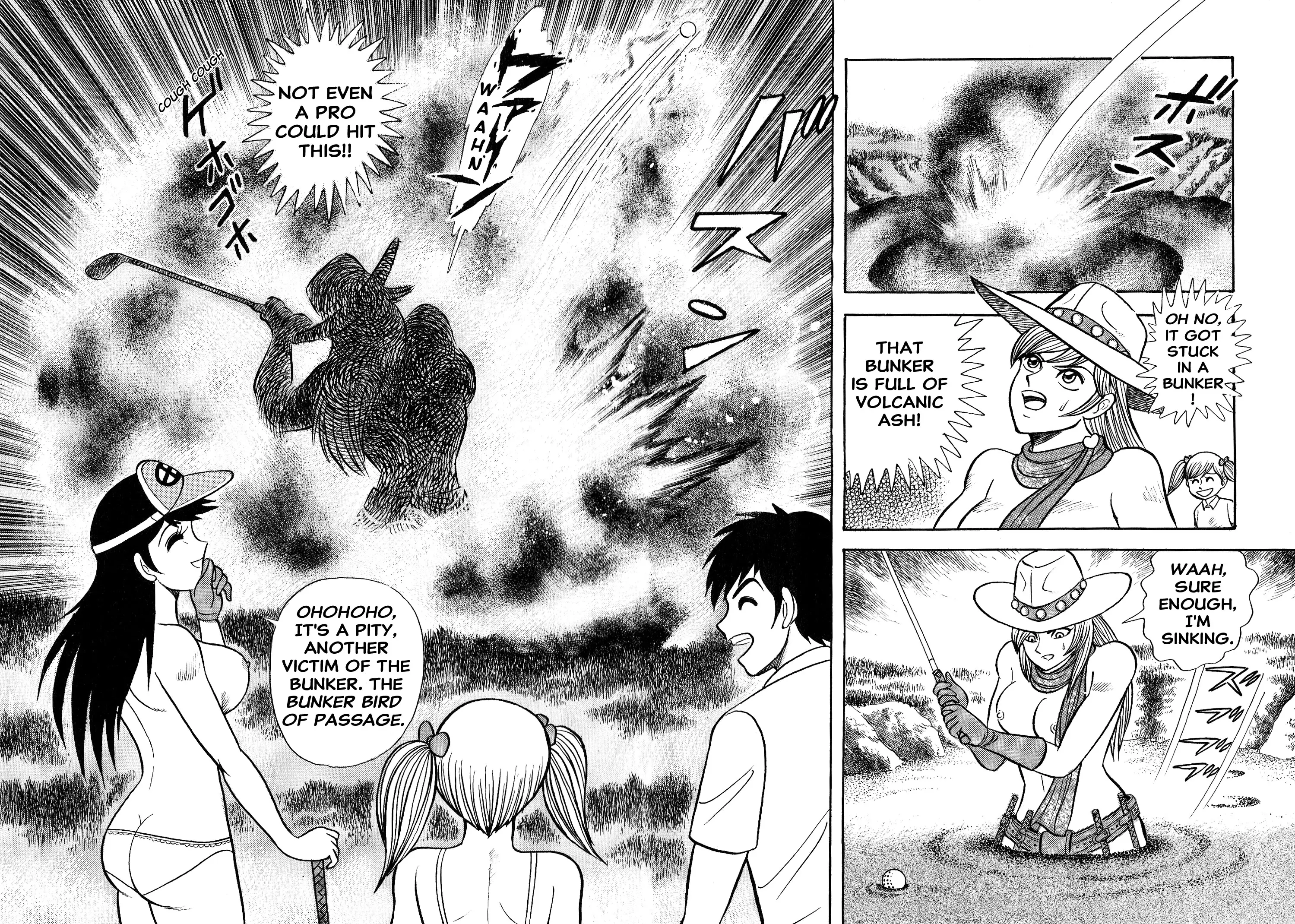 Shameless Golfer Jubei - Vol.1 Chapter 3: Hell's Double Burn Island Training