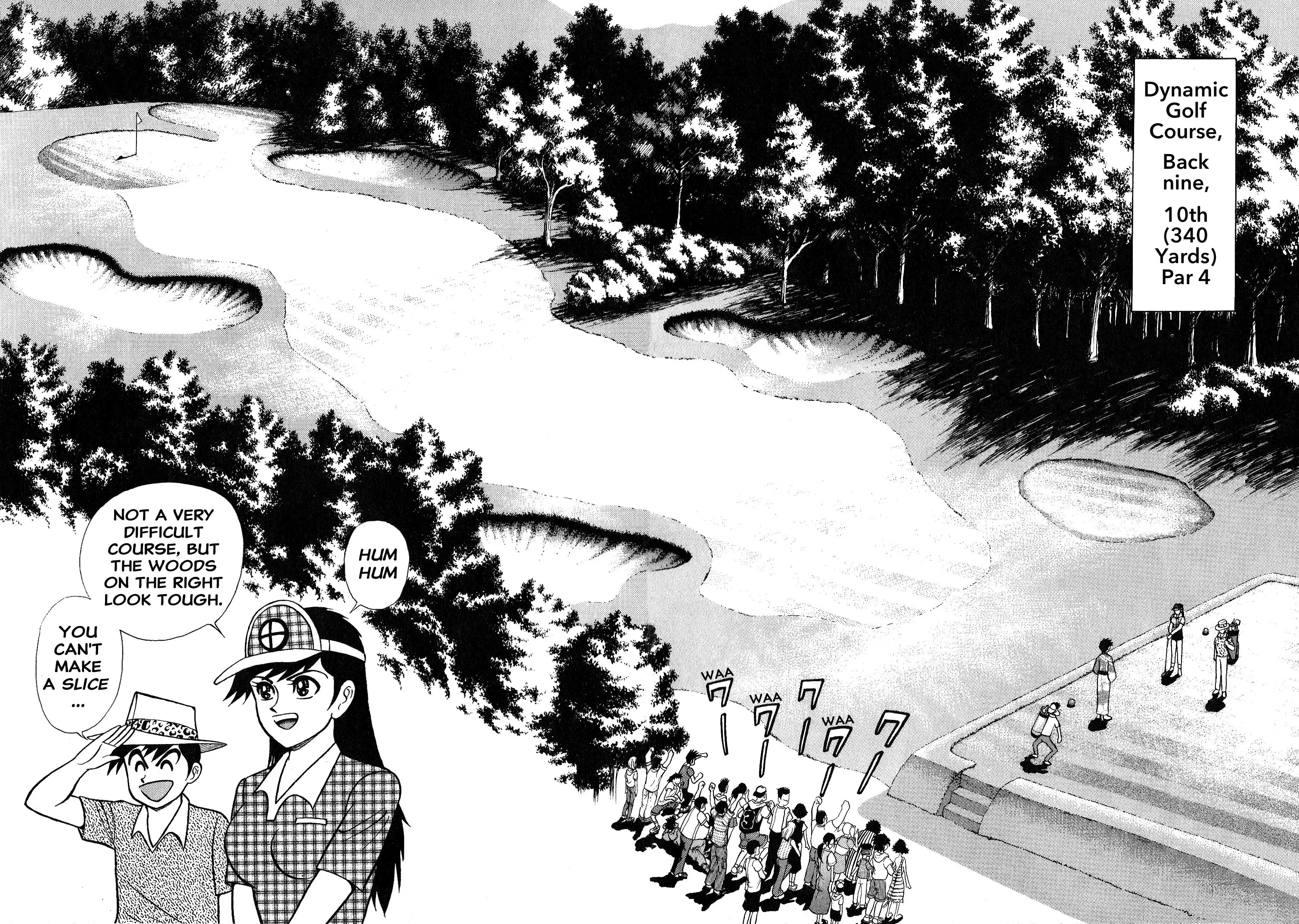 Shameless Golfer Jubei - Vol.1 Chapter 2: Shameless Vs. Abashiri