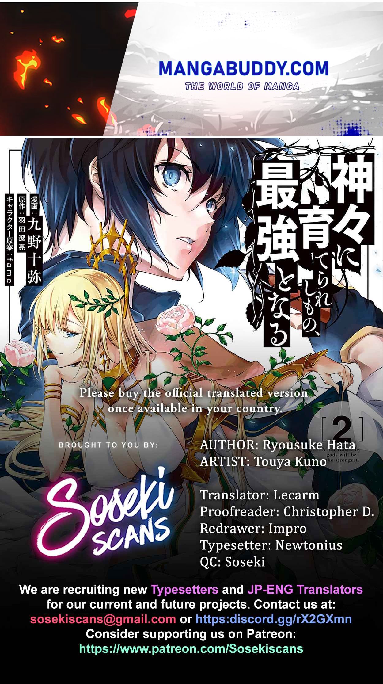 Kamigami Ni Sodaterare Shimo No, Saikyou To Naru - Chapter 21