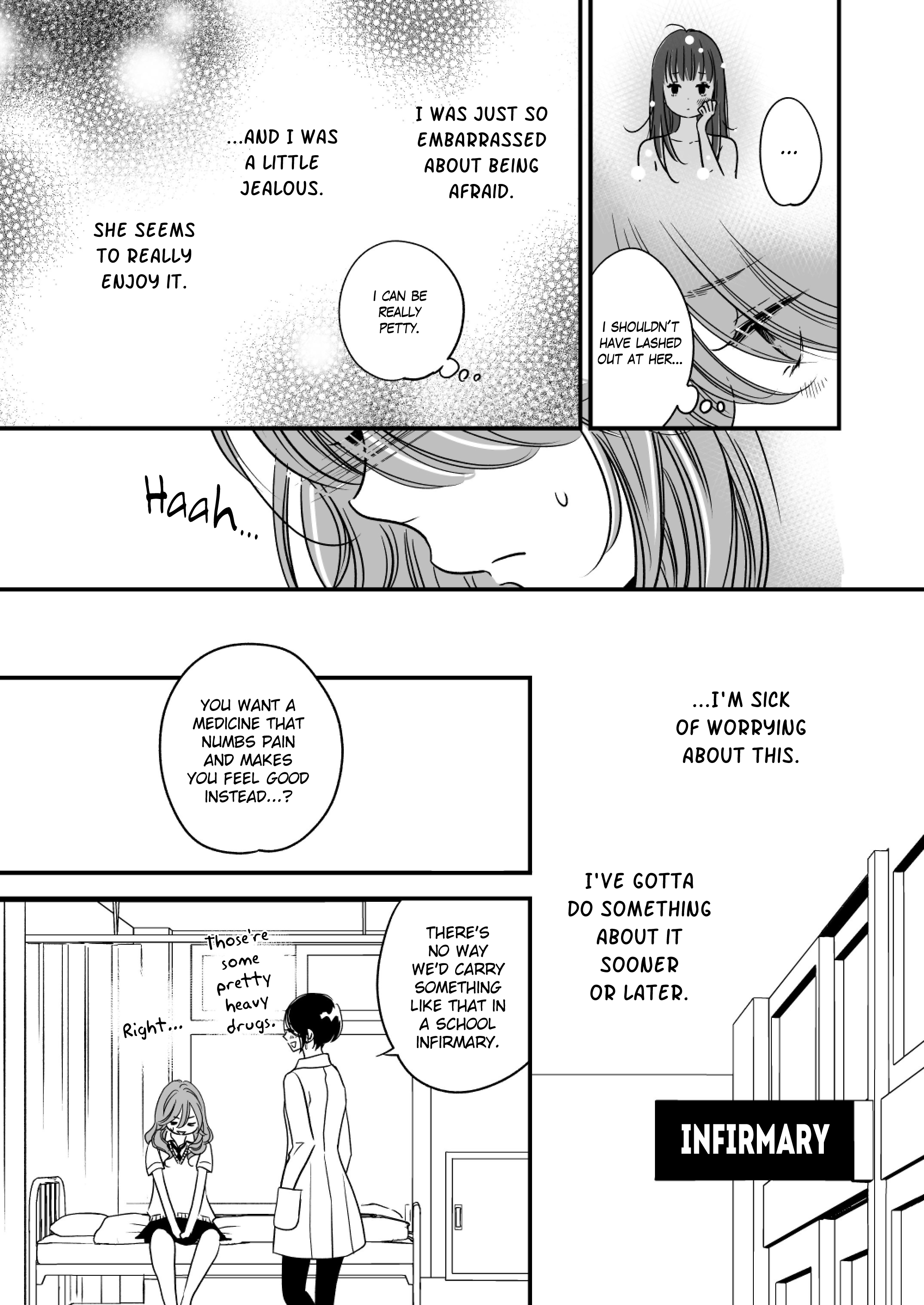 With That Forbidden Girl In A Forbidden Place - Vol.1 Chapter 3.5: Kashiwagi-San's Fear