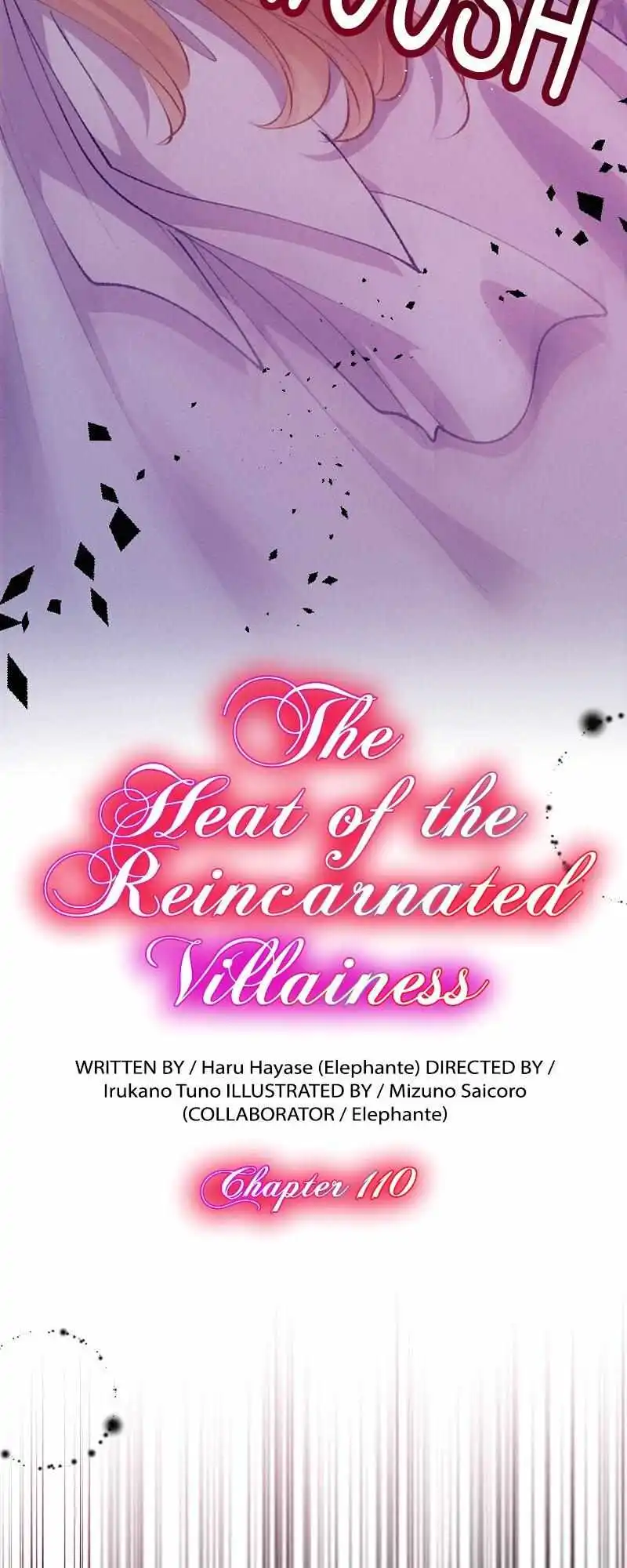 The Heat Of The Reincarnated Villainess - Chapter 110