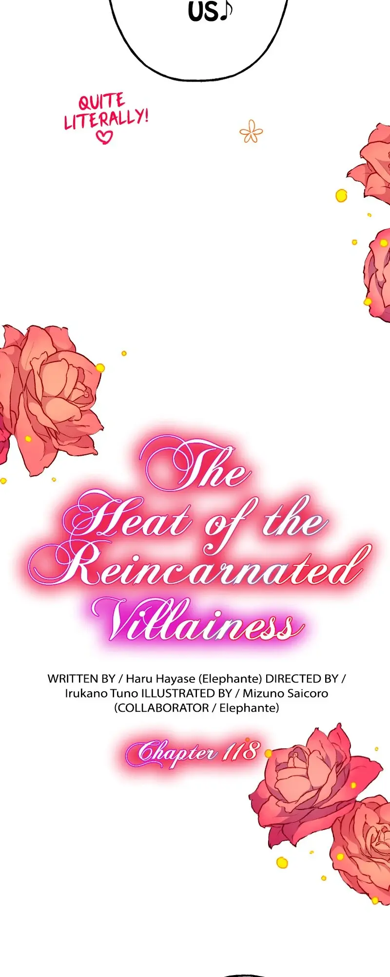 The Heat Of The Reincarnated Villainess - Chapter 118