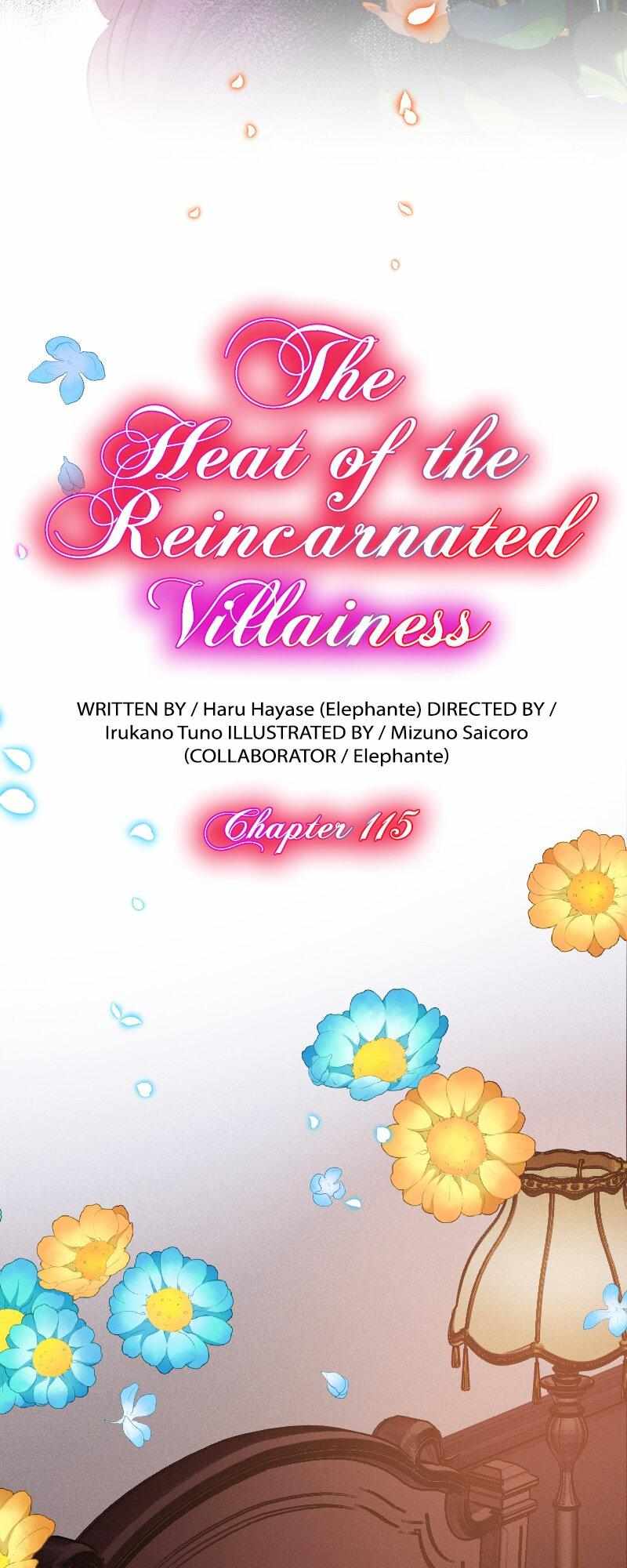 The Heat Of The Reincarnated Villainess - Chapter 115