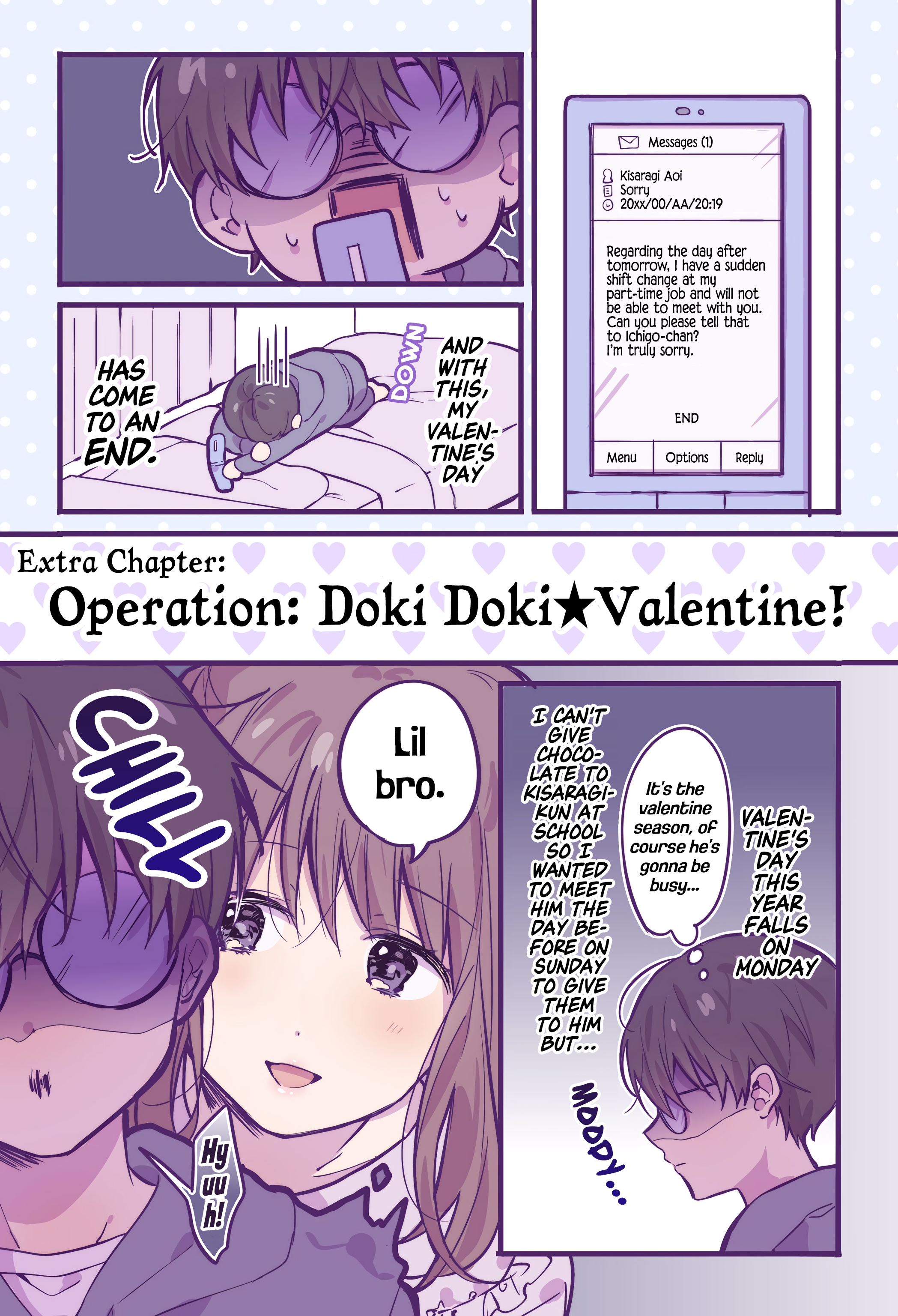 A First-Year High School Boy Whose Hobby Is Cross-Dressing - Chapter 6.5: Extra Chapter ● Operation: Doki Doki ★ Valentine!