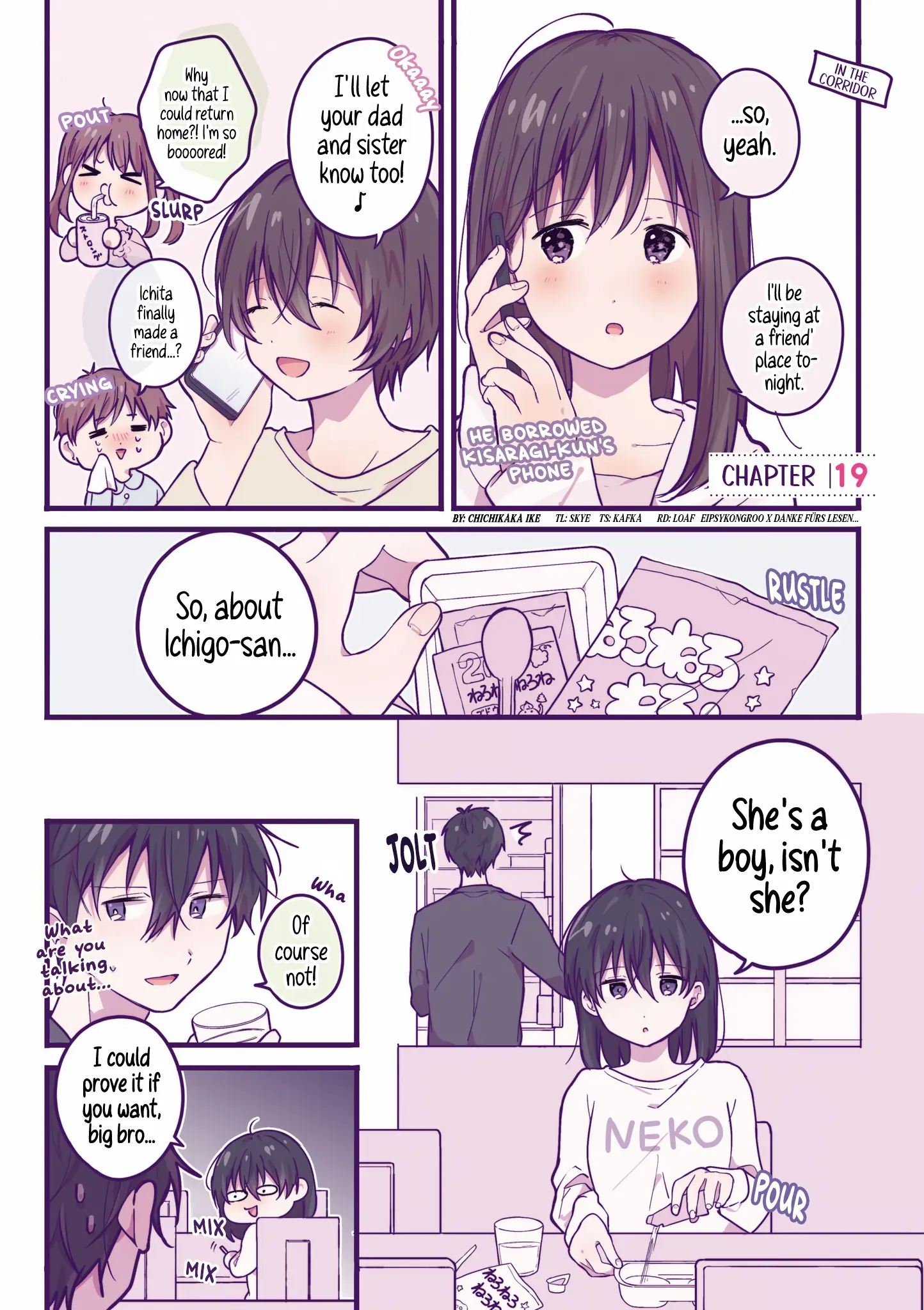 A First-Year High School Boy Whose Hobby Is Cross-Dressing - Vol.2 Chapter 19