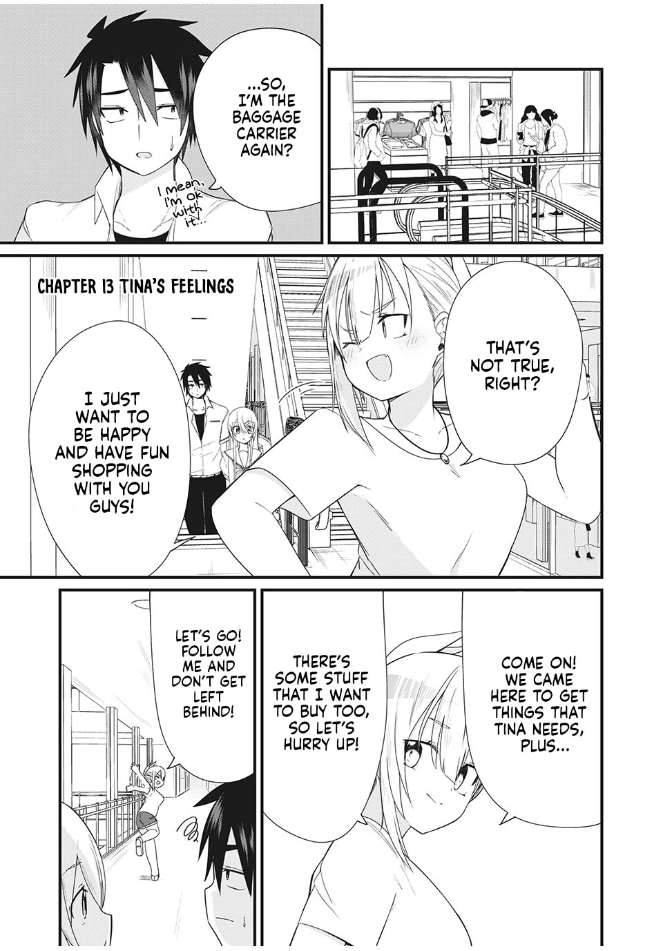 Russian Transfer Student Who Can't Speak Japanese - Chapter 13: Tina's Feelings