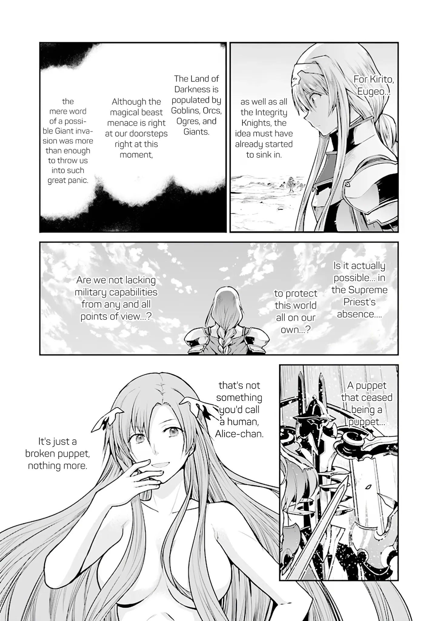 Sword Art Online - Lycoris - Chapter 13: Supreme Priest Administrator