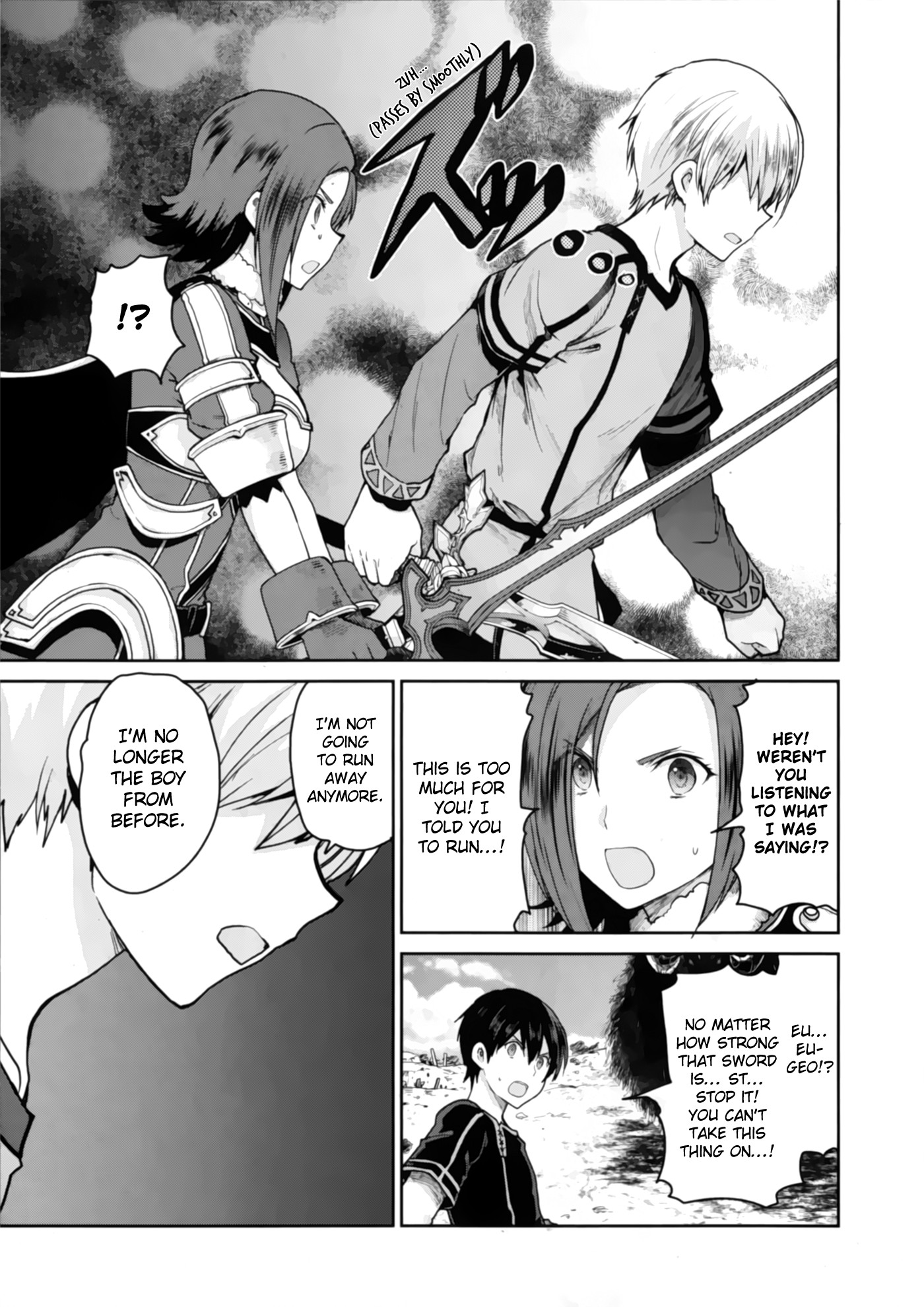 Sword Art Online - Lycoris - Chapter 1: Blue And Red - The Path To Knighthood