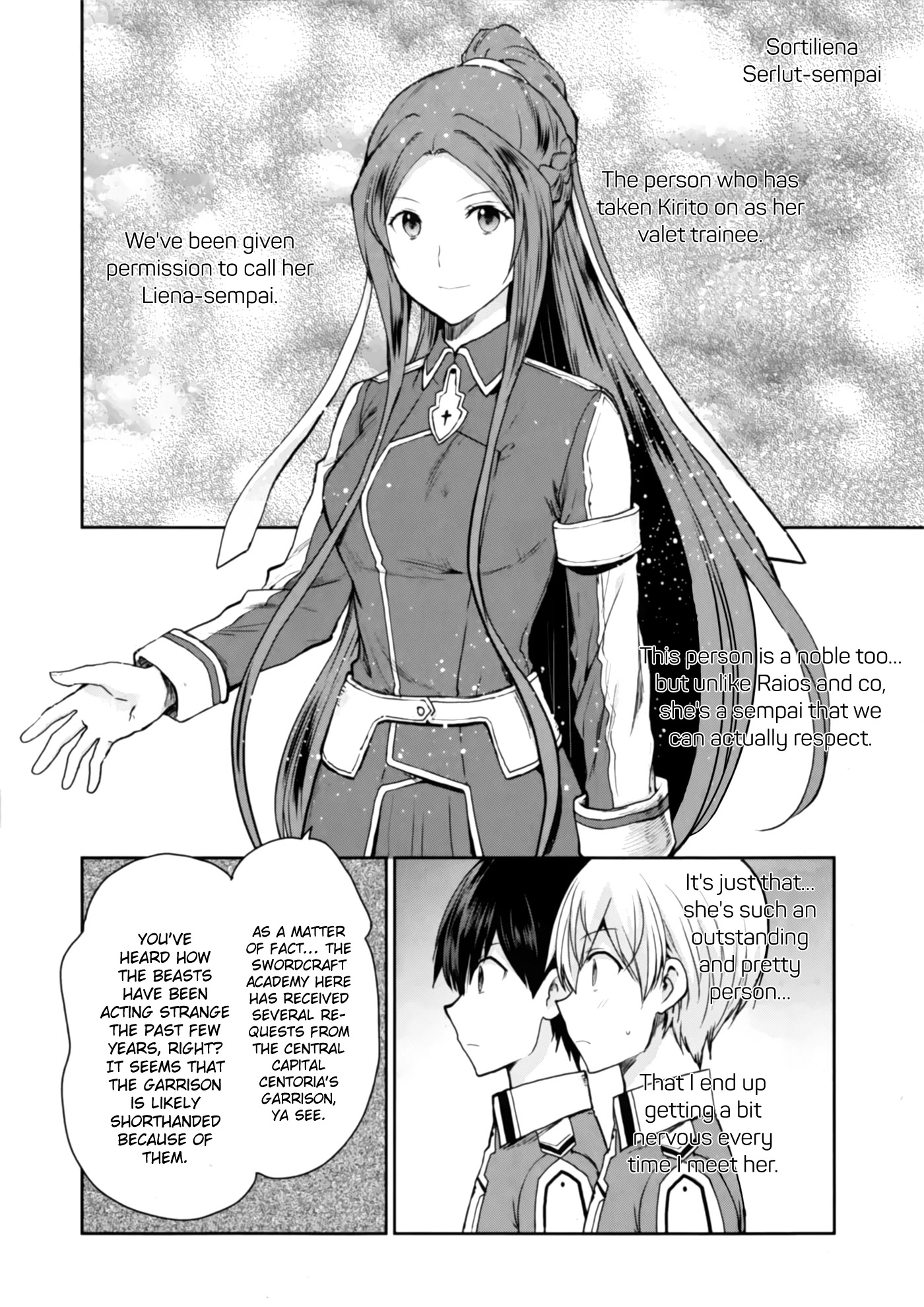 Sword Art Online - Lycoris - Chapter 3: Nobles