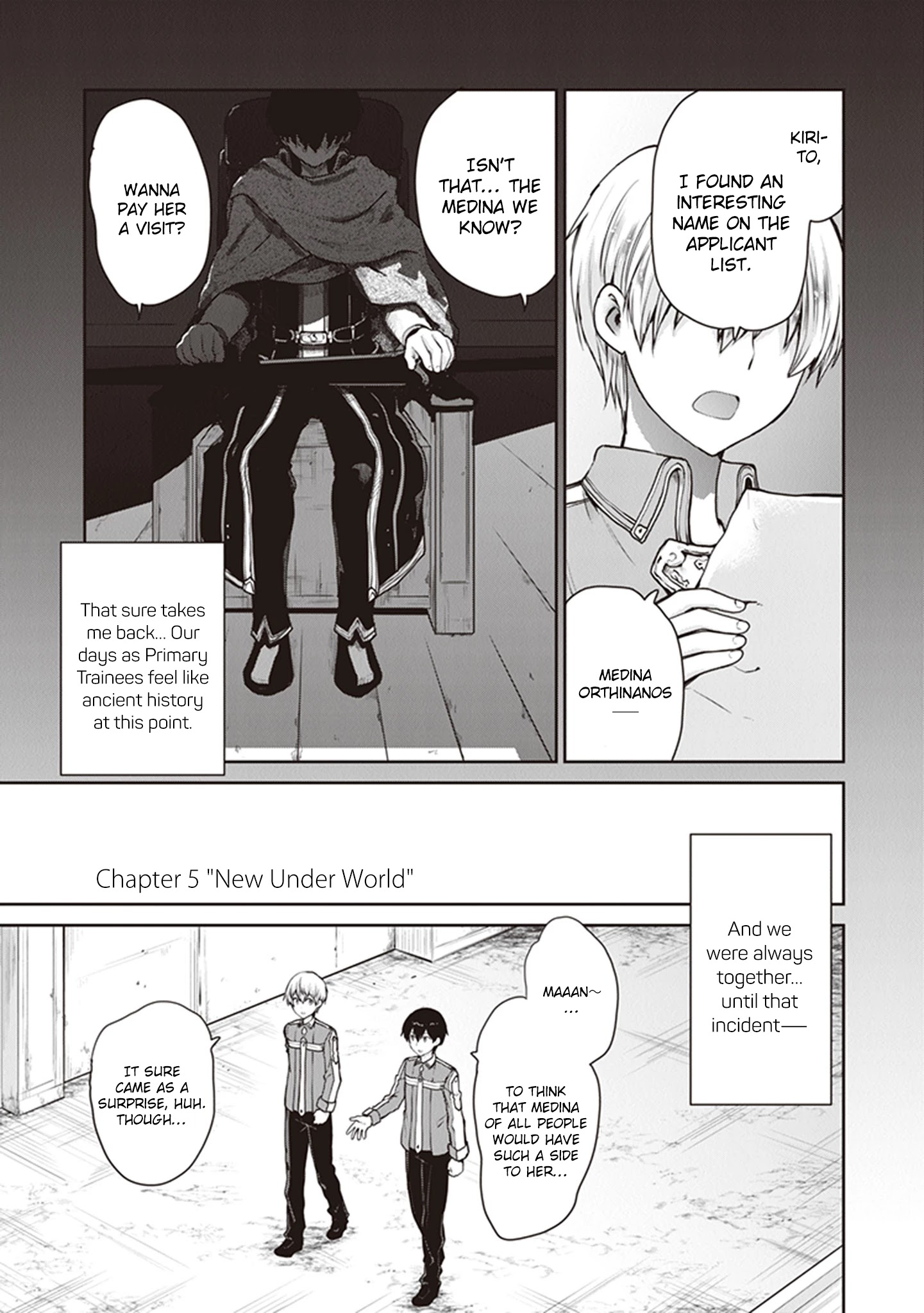 Sword Art Online - Lycoris - Chapter 5: New Under World