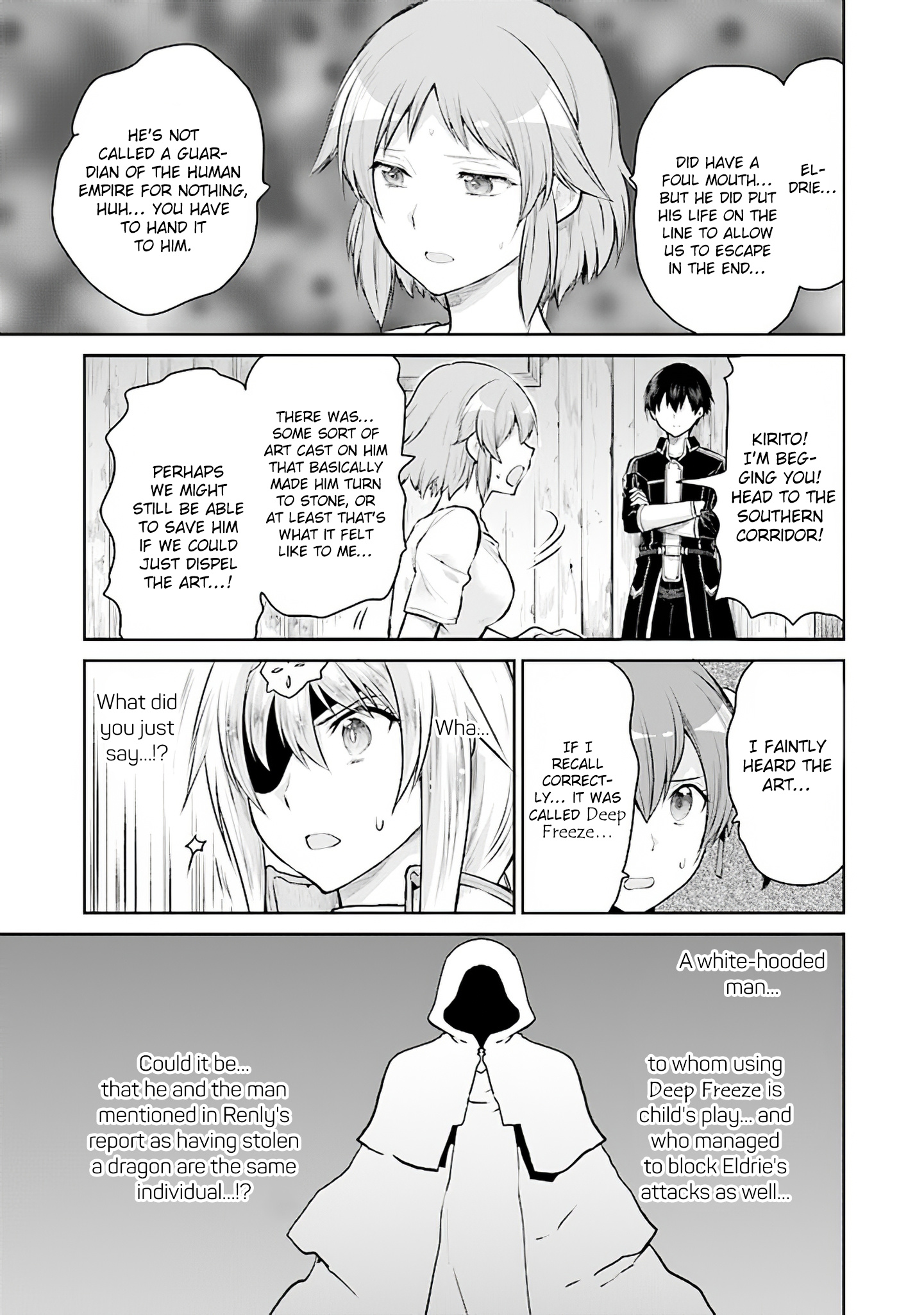 Sword Art Online - Lycoris - Vol.3 Chapter 12: The Saviour Medina And The Shadow From The Dark Territory