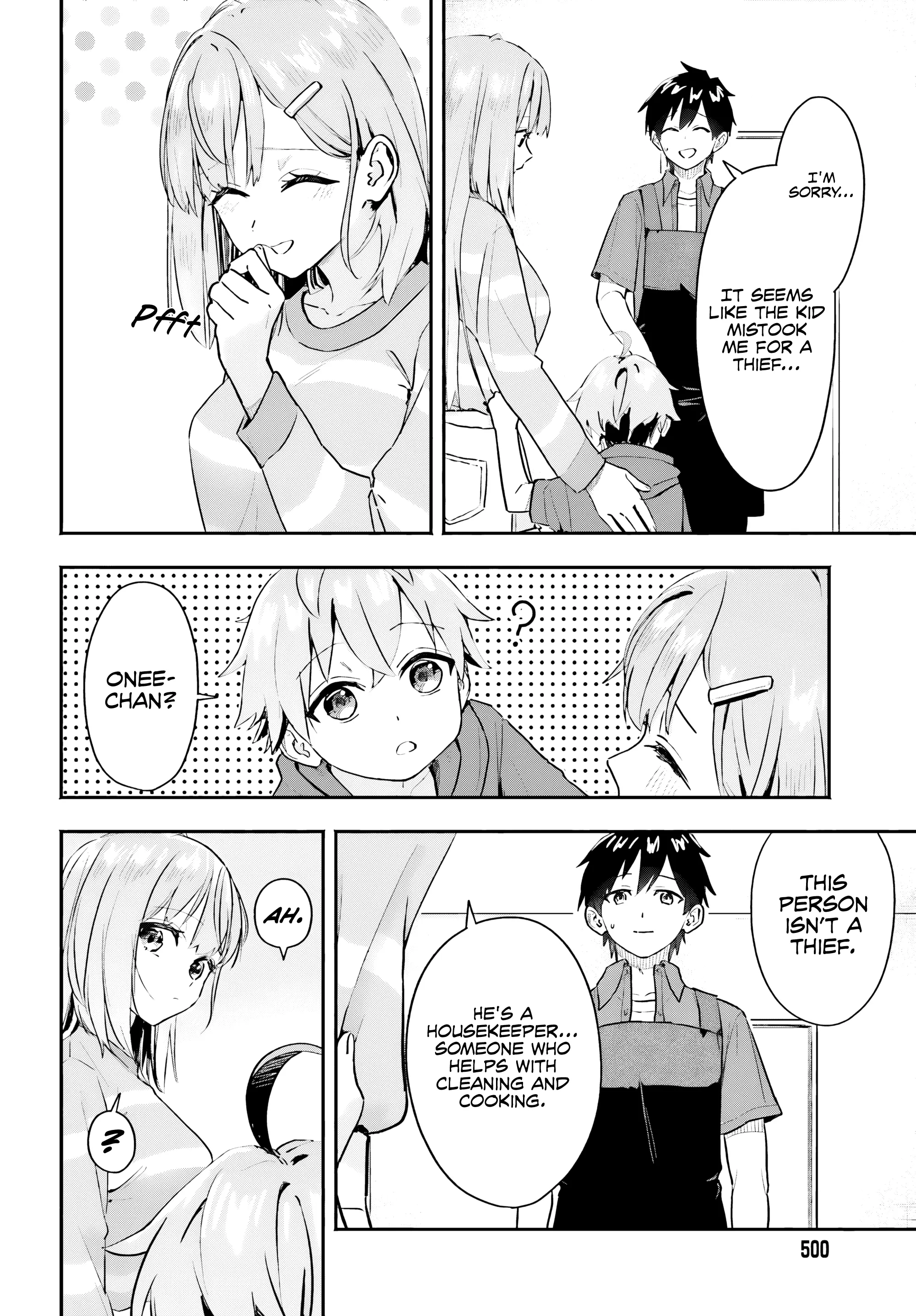 Kaji Daikou No Arubaito Wo Hajimetara Gakuen Ichi No Bishoujo No Kazoku Ni Kiniirarechaimashita. - Chapter 2