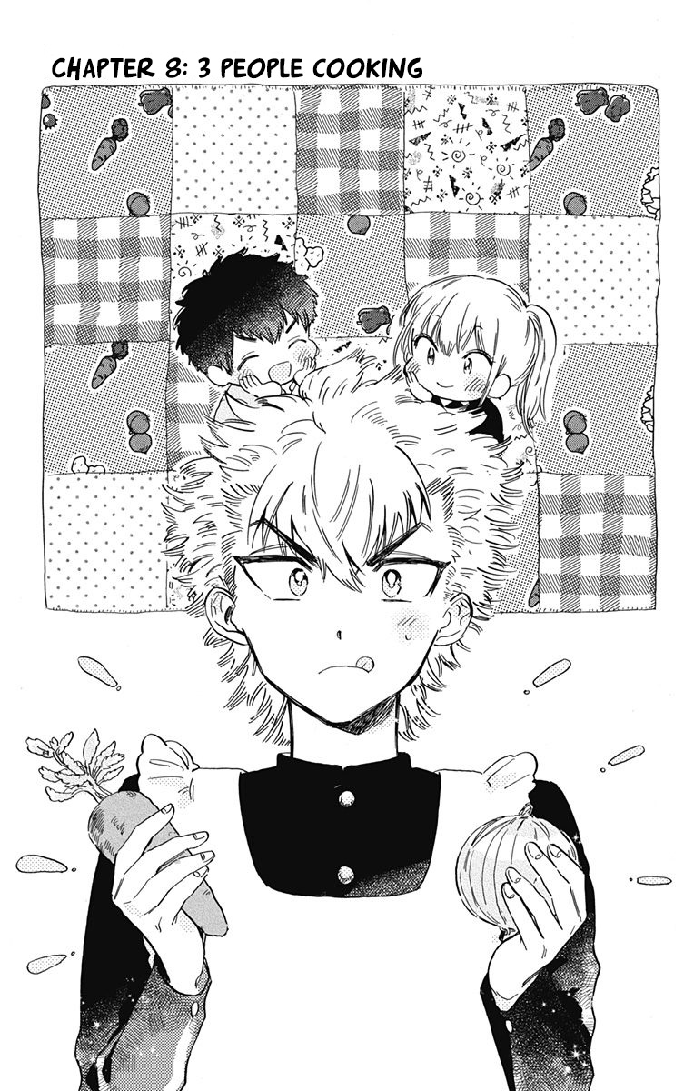 This Delinquent-Kun Is Ungrateful - Vol.3 Chapter 8: 3 People Cooking