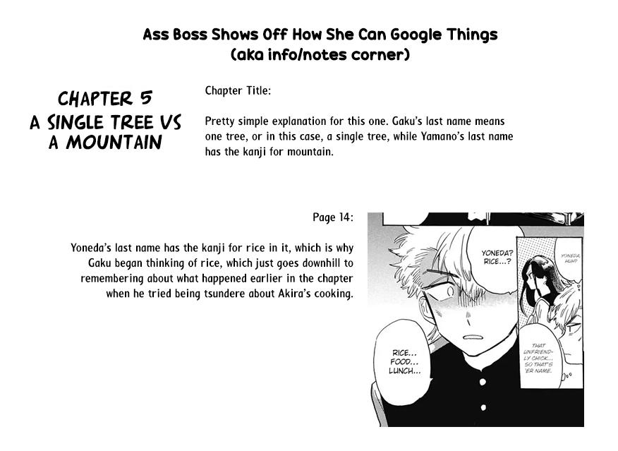 This Delinquent-Kun Is Ungrateful - Vol.2 Chapter 5: A Single Tree Vs. A Mountain