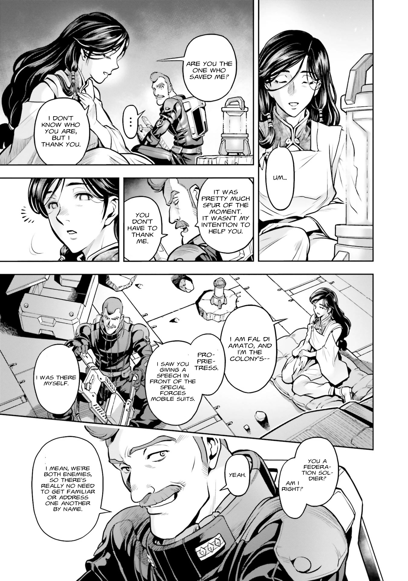 Kidou Senshi Gundam 0083 Rebellion - Chapter 96: For Our Homeland