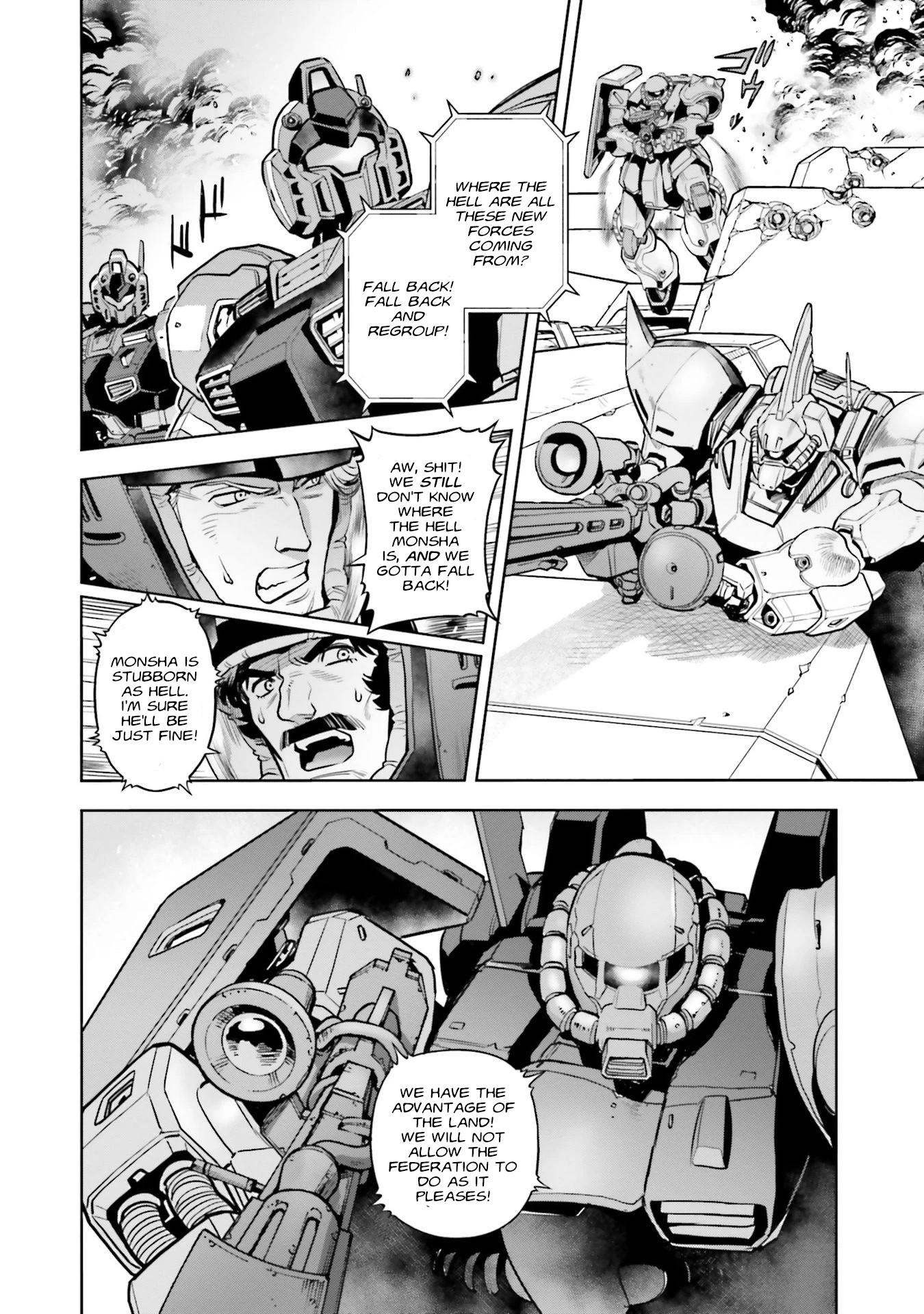 Kidou Senshi Gundam 0083 Rebellion - Chapter 96: For Our Homeland