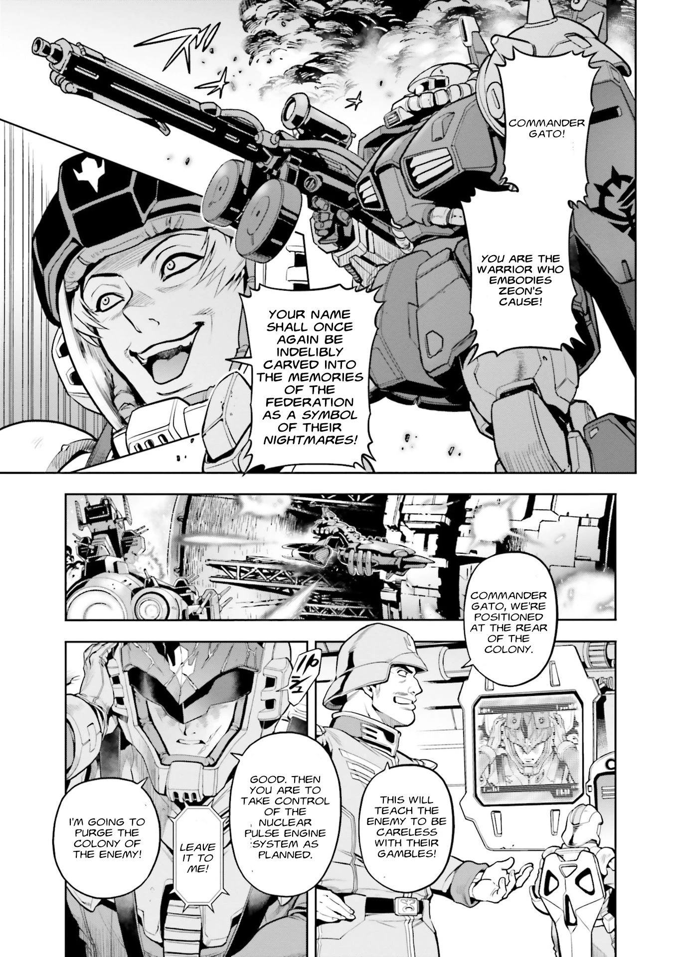 Kidou Senshi Gundam 0083 Rebellion - Chapter 96: For Our Homeland