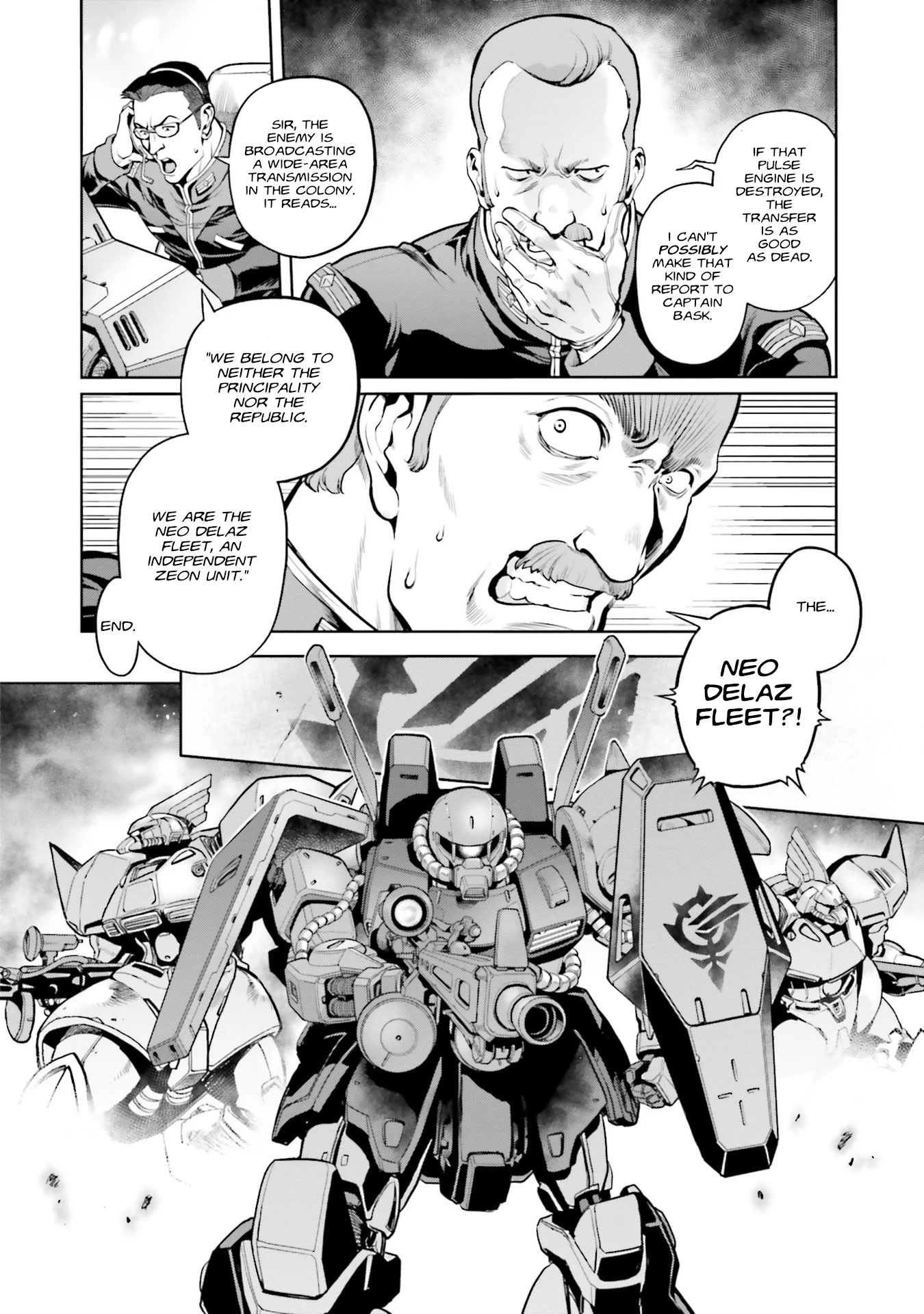 Kidou Senshi Gundam 0083 Rebellion - Chapter 96: For Our Homeland